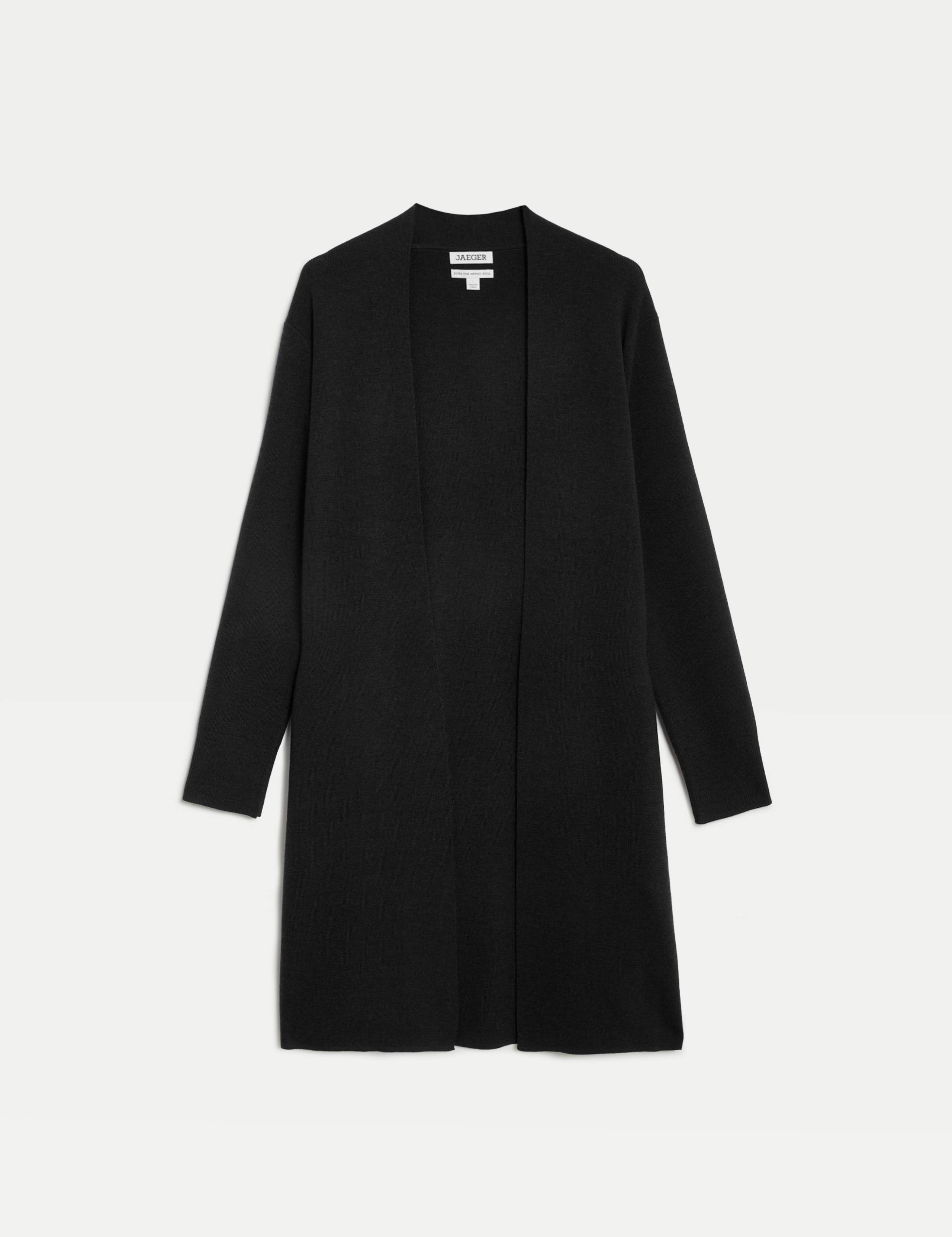 Pure Merino Wool Longline Cardigan 2 of 8