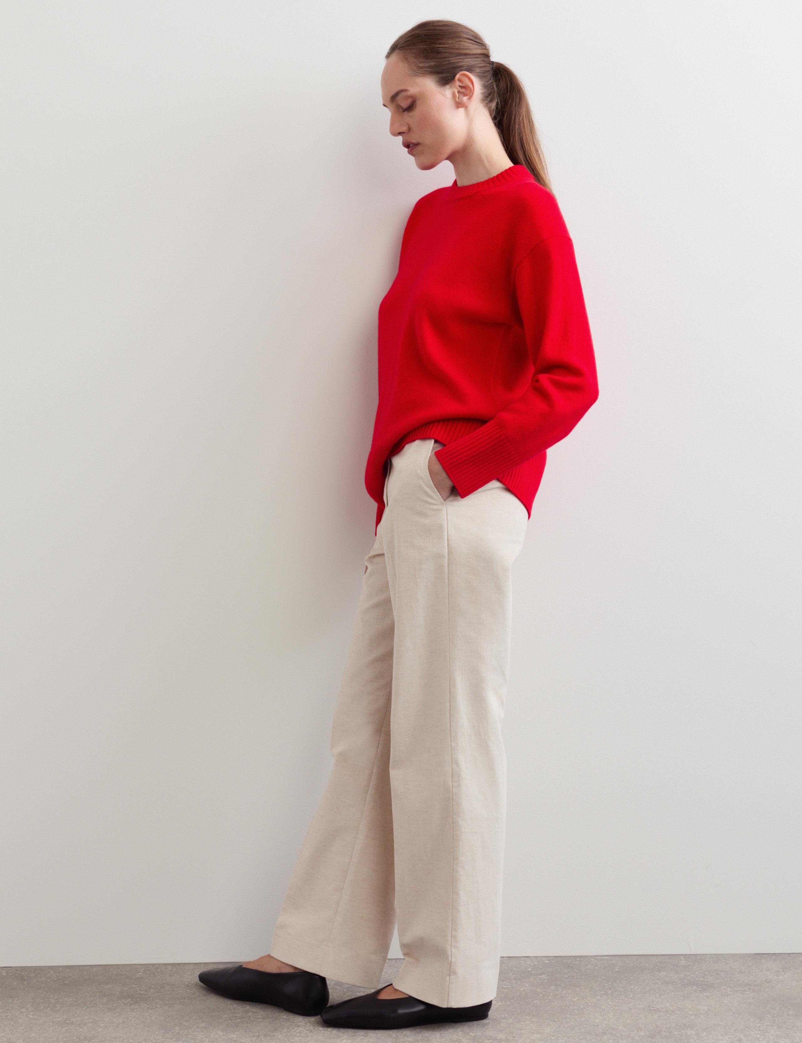 Pure Cashmere Crew Neck Relaxed Jumper 5 of 6