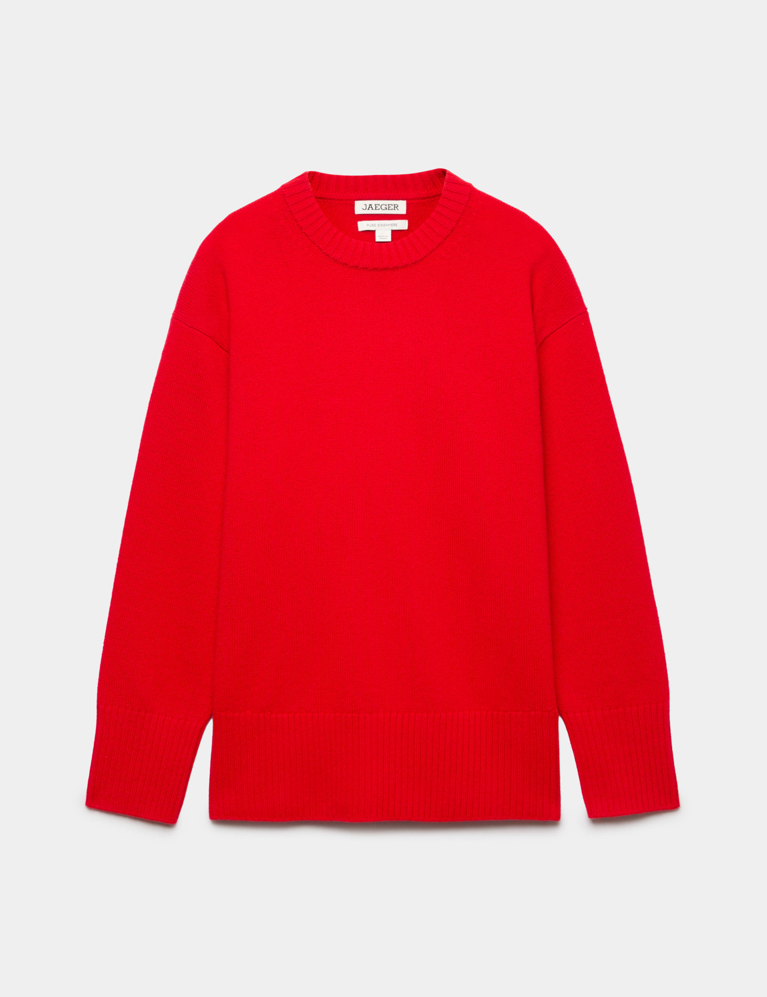 Pure Cashmere Crew Neck Relaxed Jumper 2 of 6