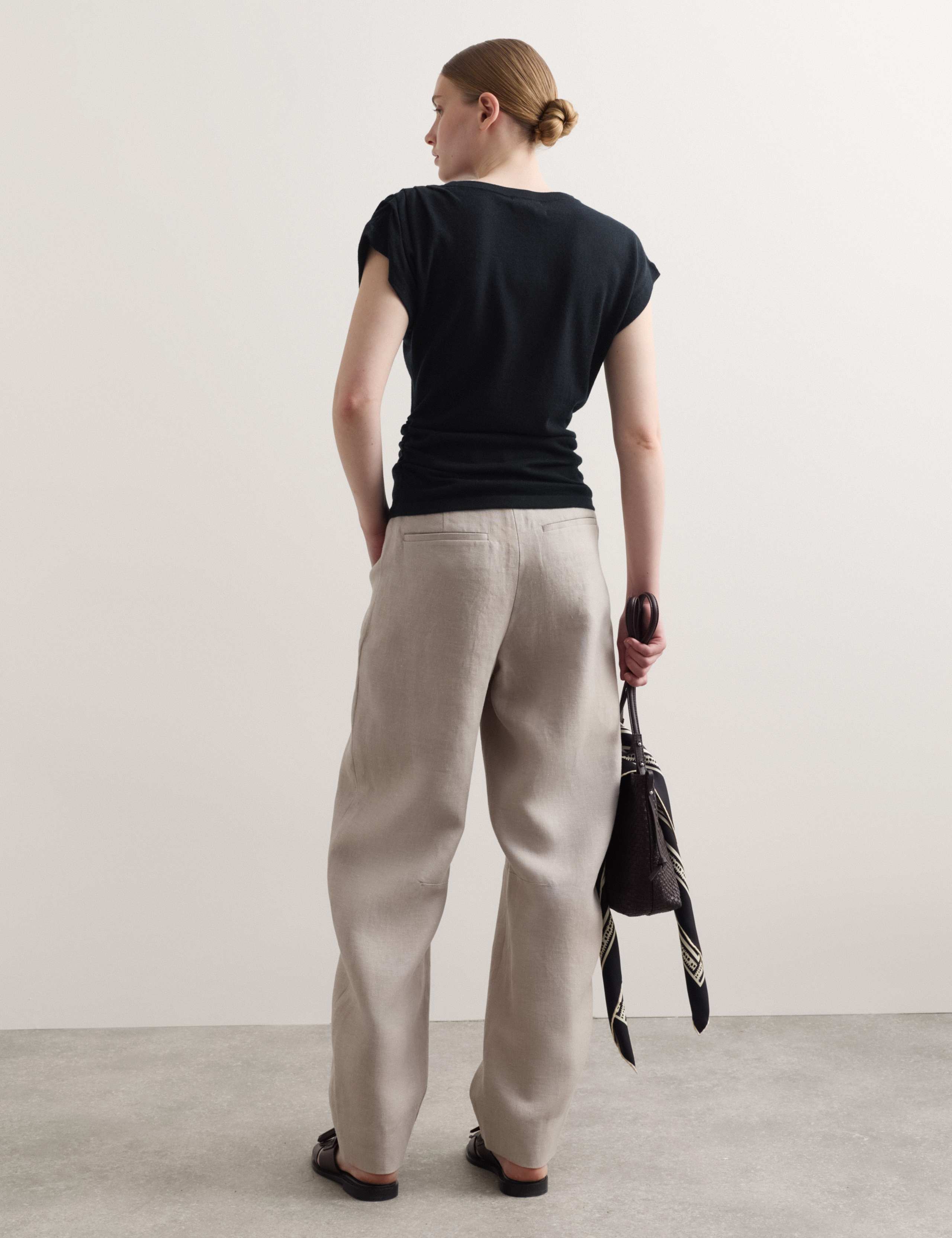 Merino Wool With Silk Knitted Top 6 of 6