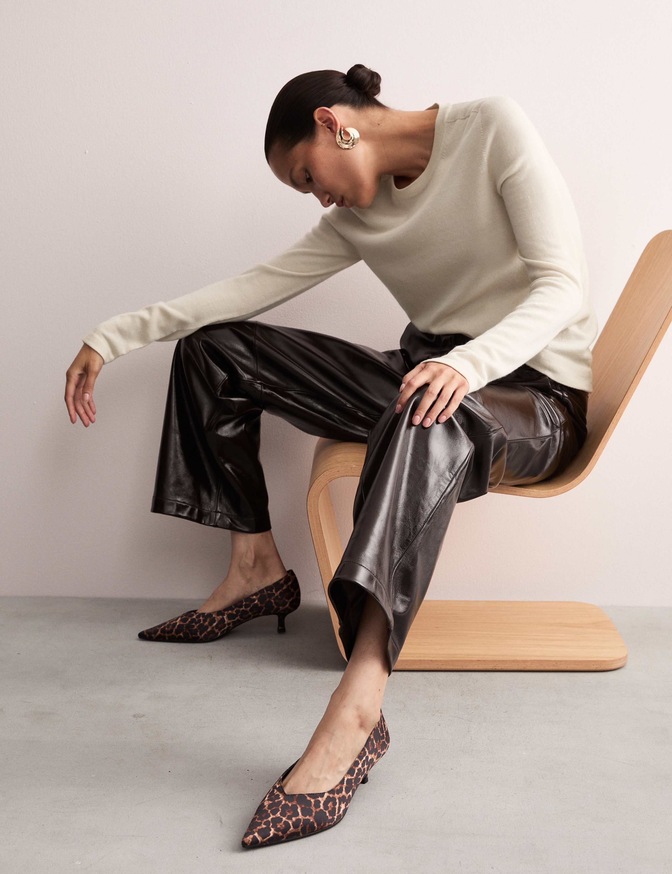 Wool Rich Knitted Top with Cashmere 4 of 7