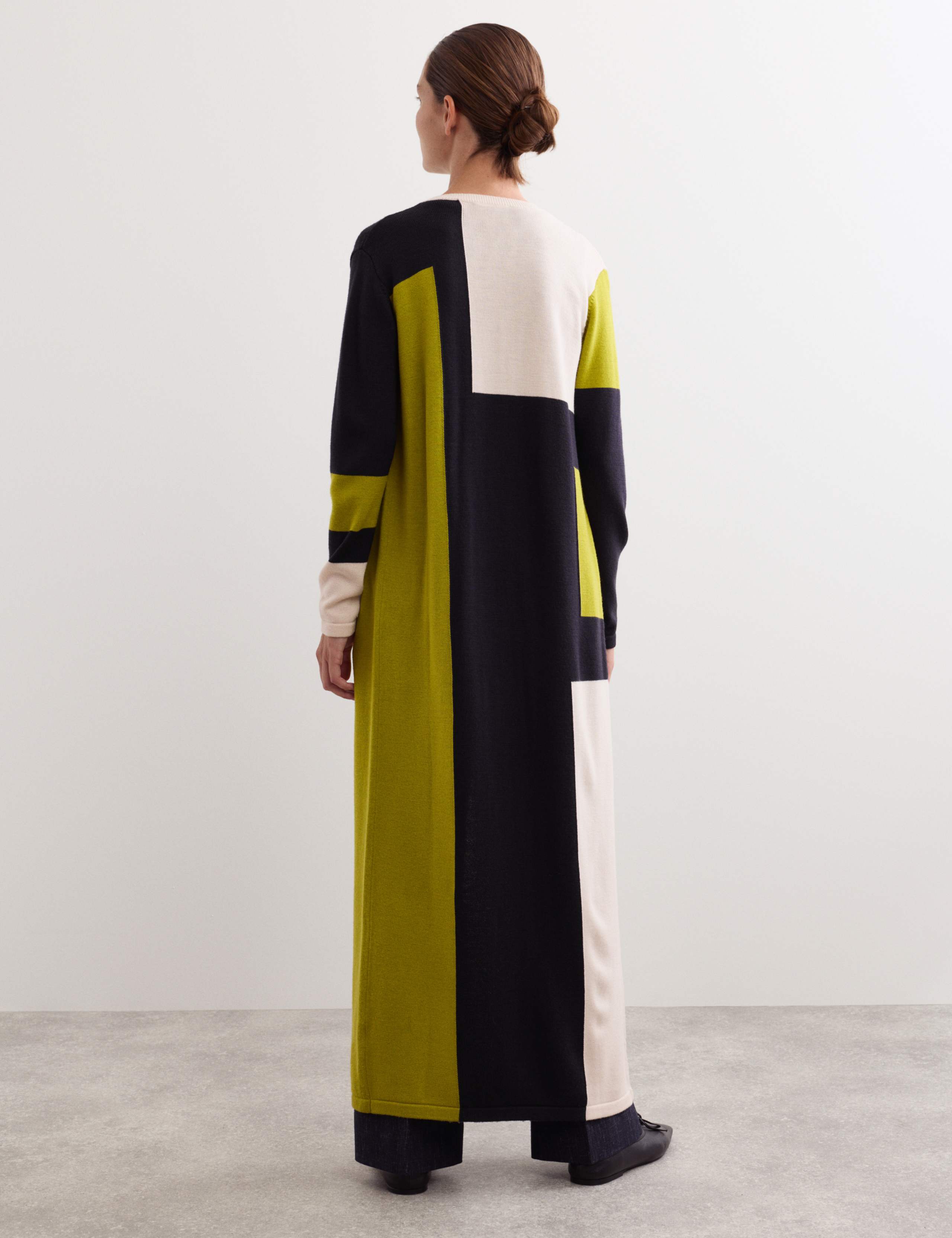 Pure Merino Wool Longline Cardigan 6 of 8