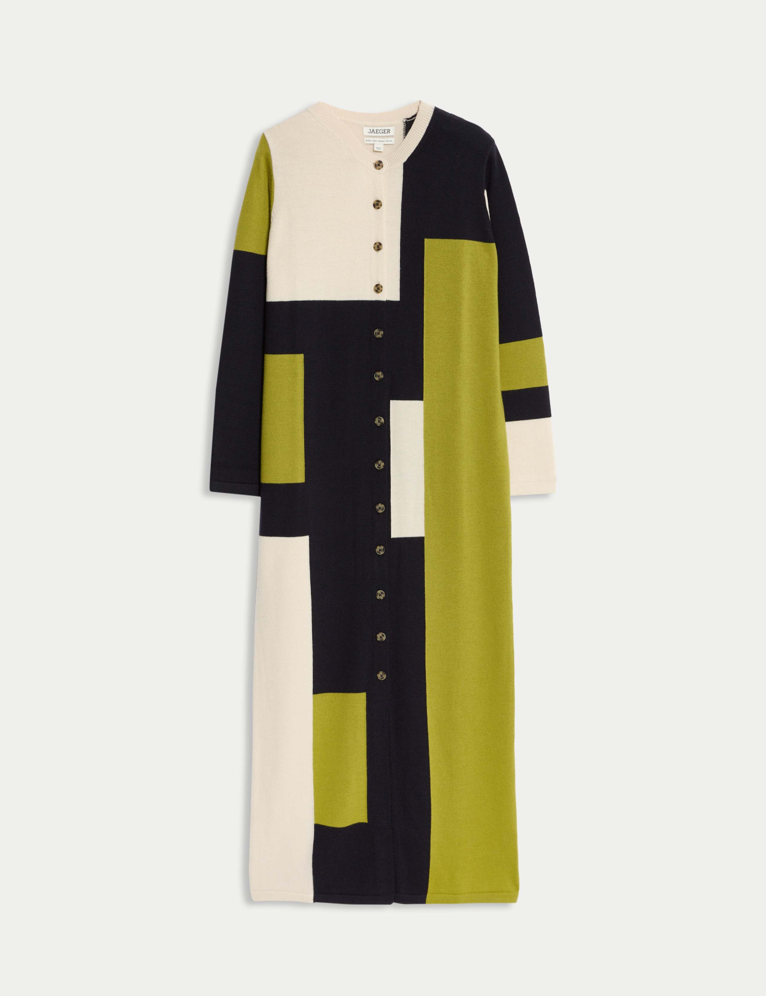 Pure Merino Wool Longline Cardigan 2 of 8