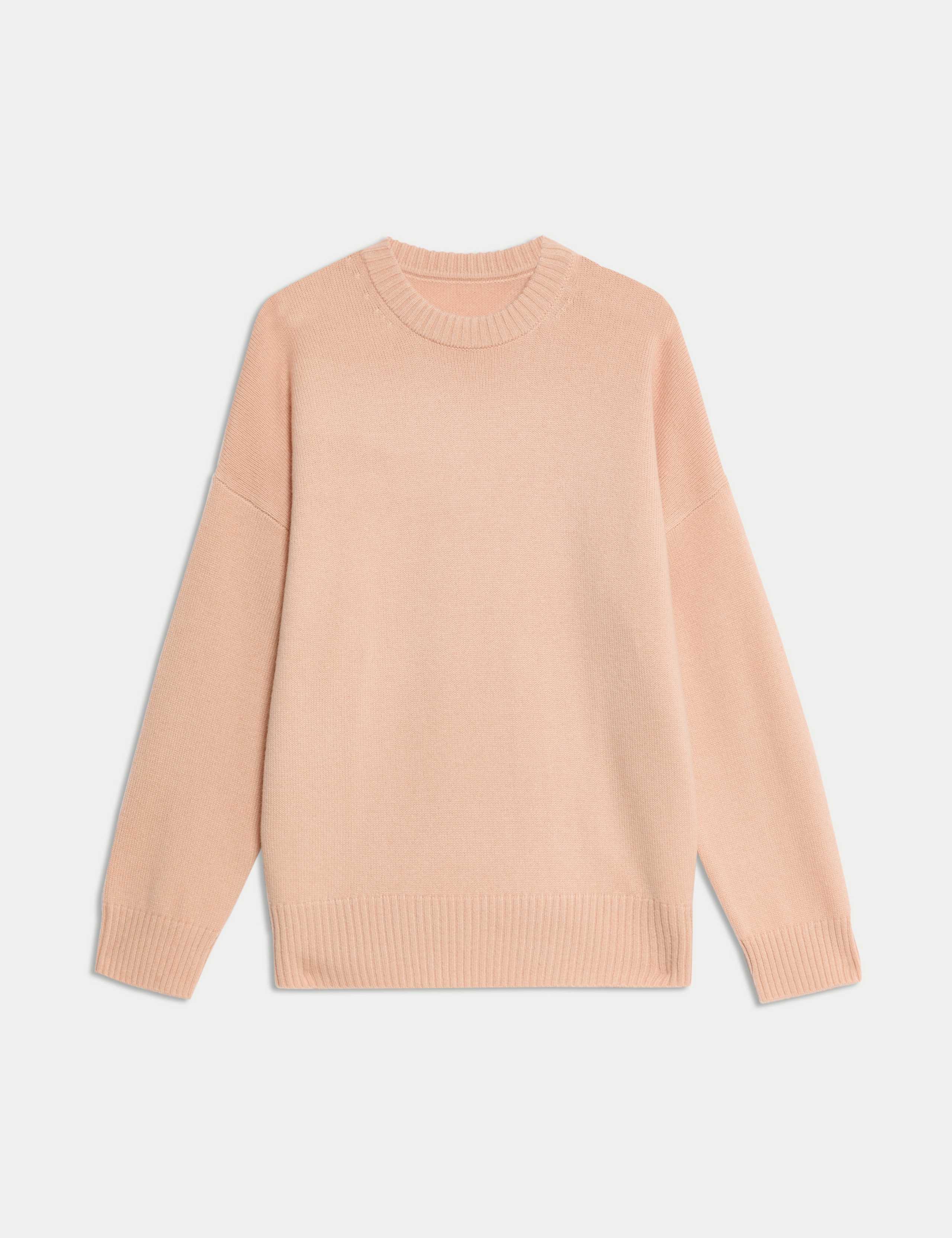Pure Cashmere Crew Neck Relaxed Jumper 2 of 7