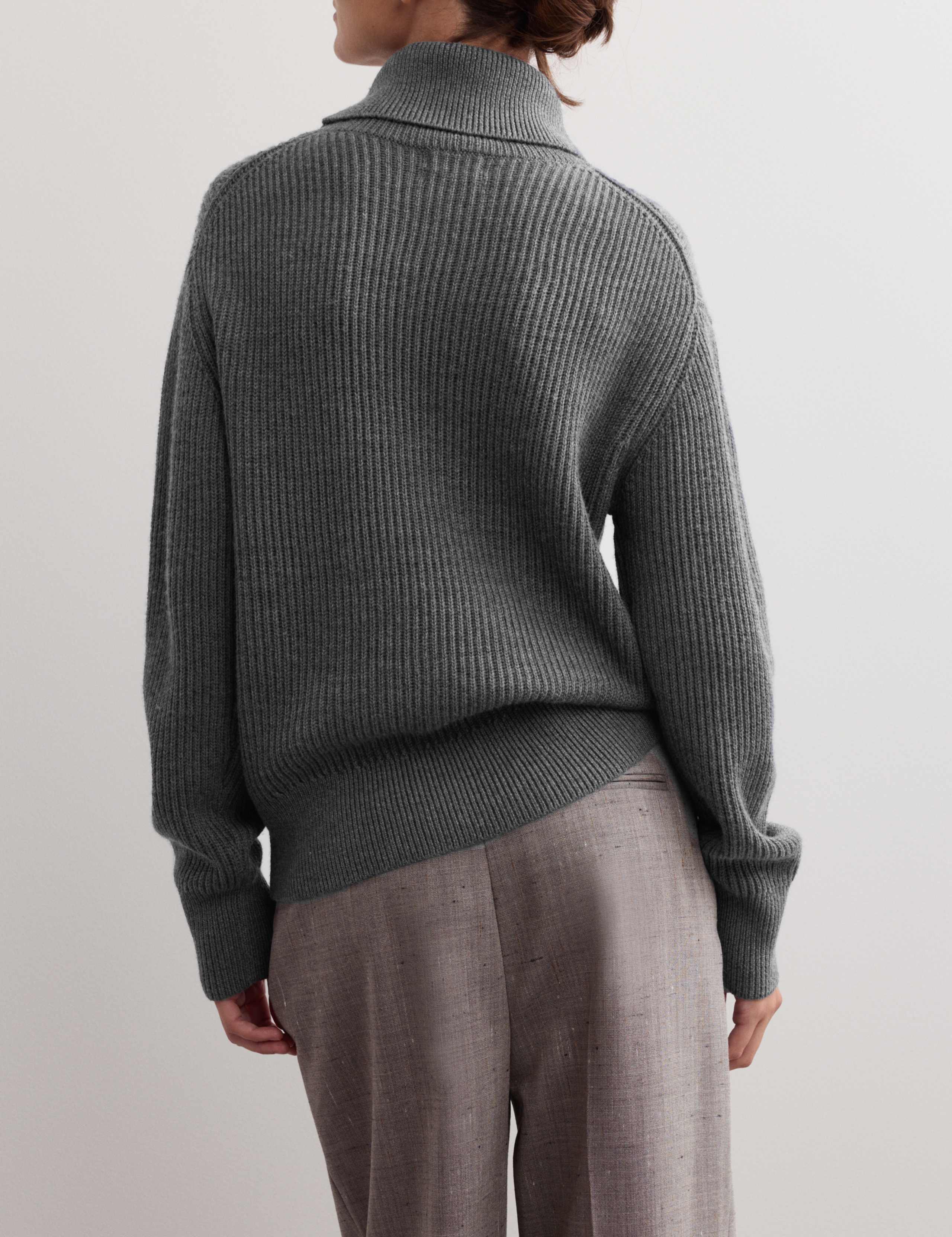 Pure Merino Wool Roll Neck Jumper 6 of 8