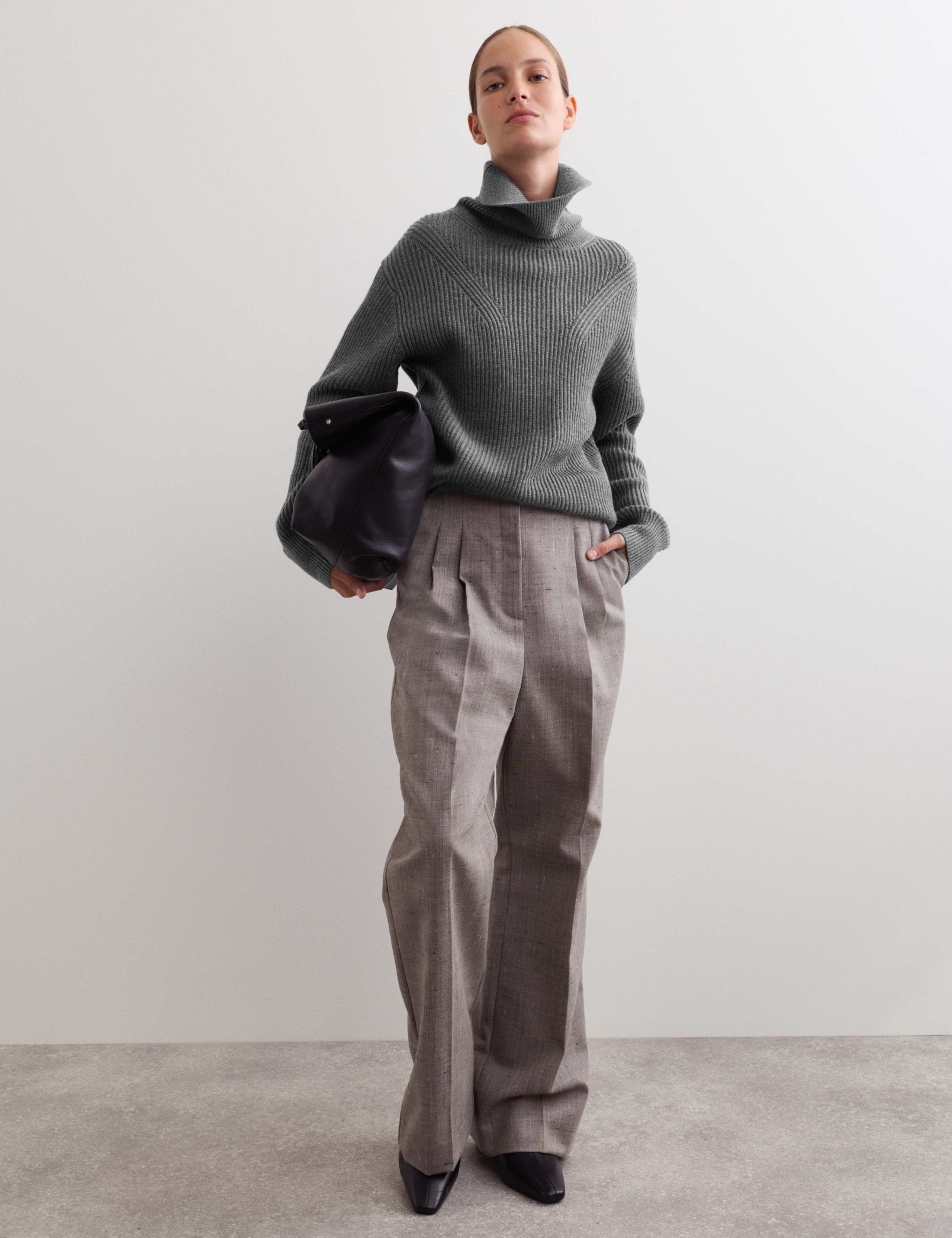 Pure Merino Wool Roll Neck Jumper 7 of 8