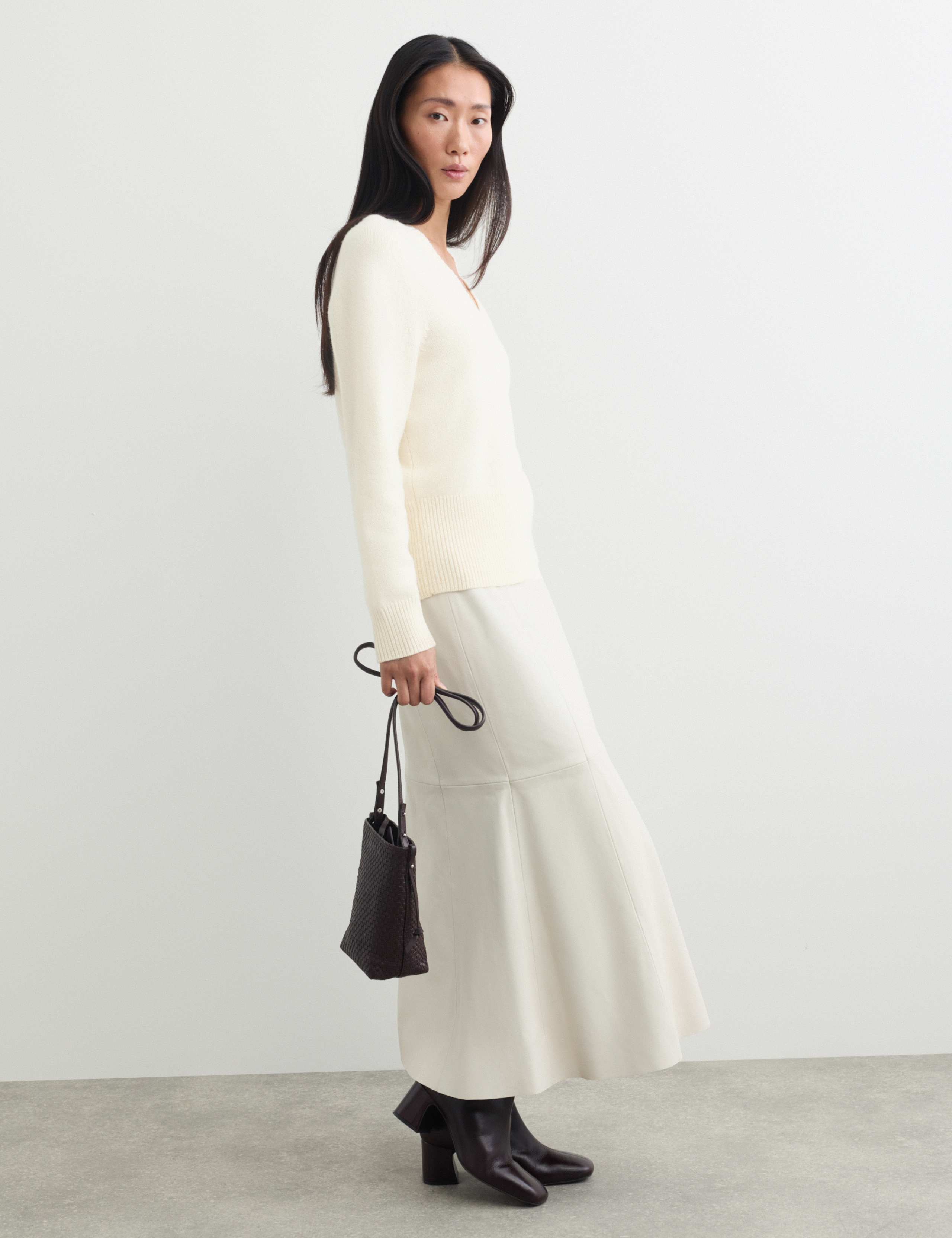 Wool Rich V Neck Jumper 5 of 6