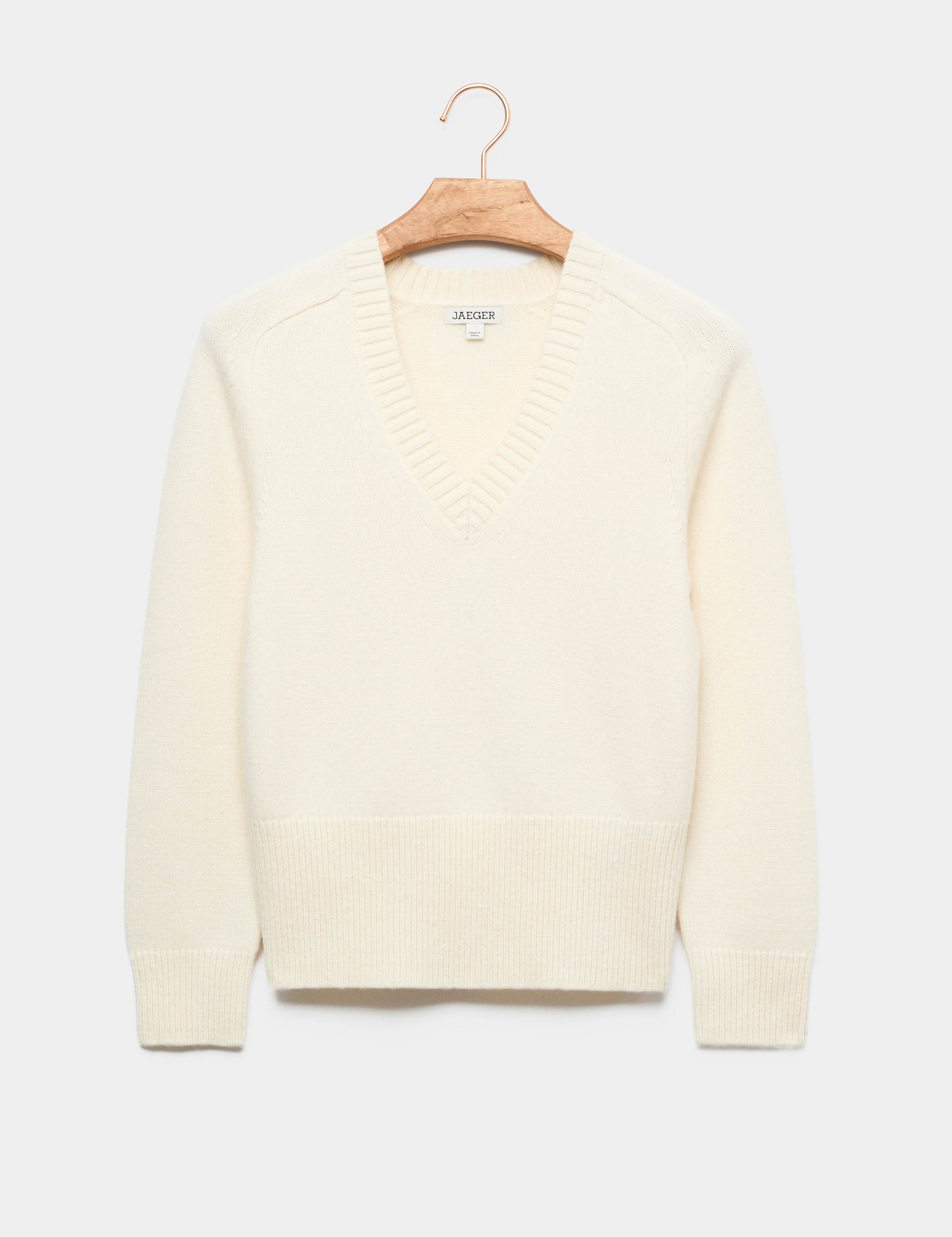 Wool Rich V Neck Jumper 2 of 6