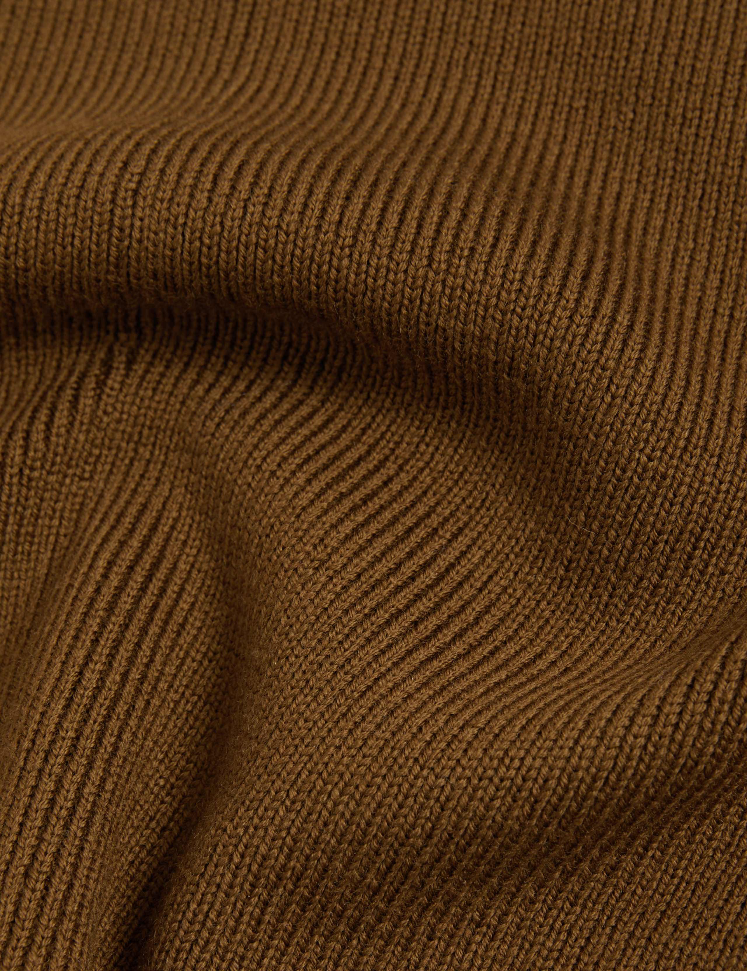 Pure Merino Wool Ribbed Funnel Neck Jumper 8 of 8