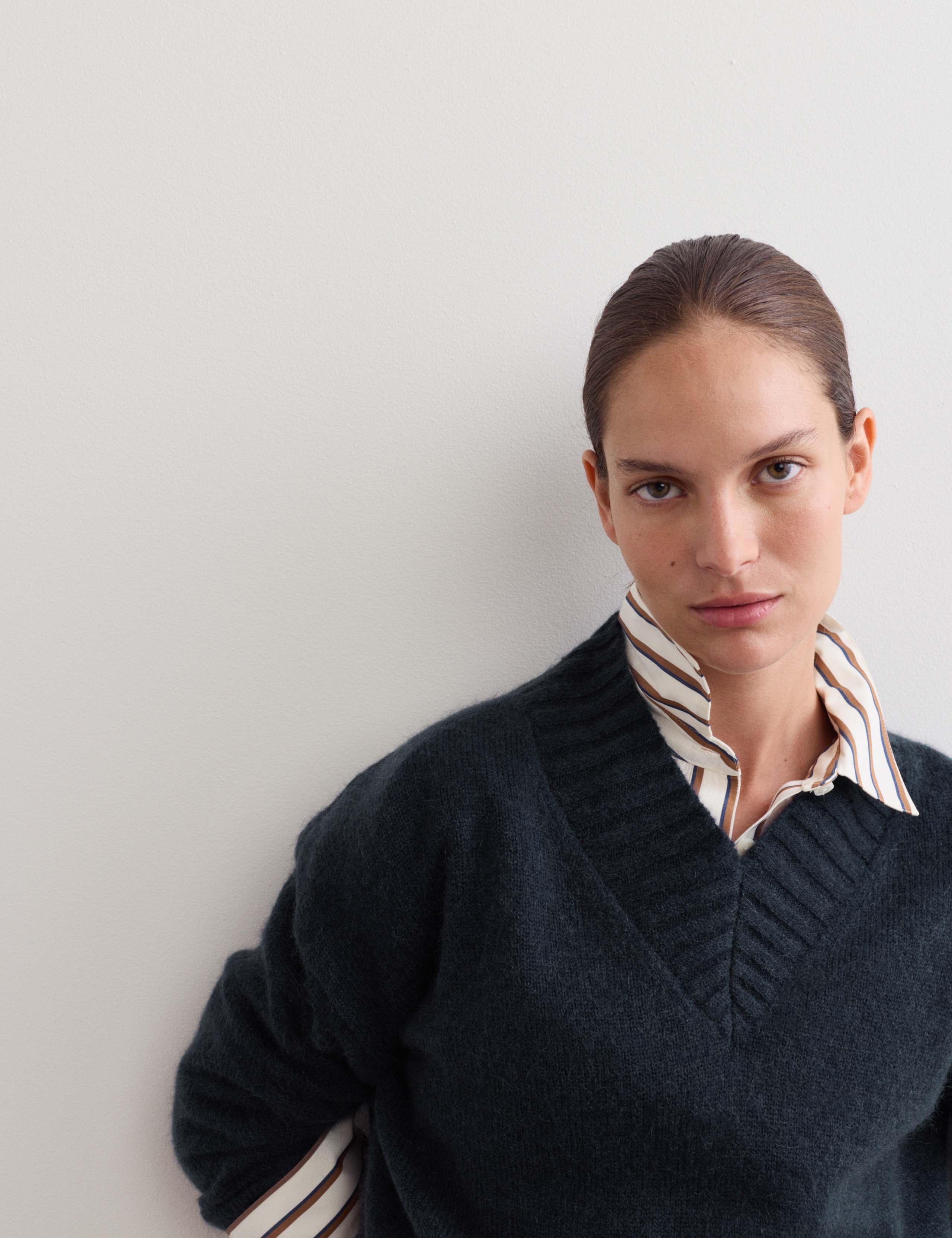 Mohair Blend V-Neck Jumper 5 of 8