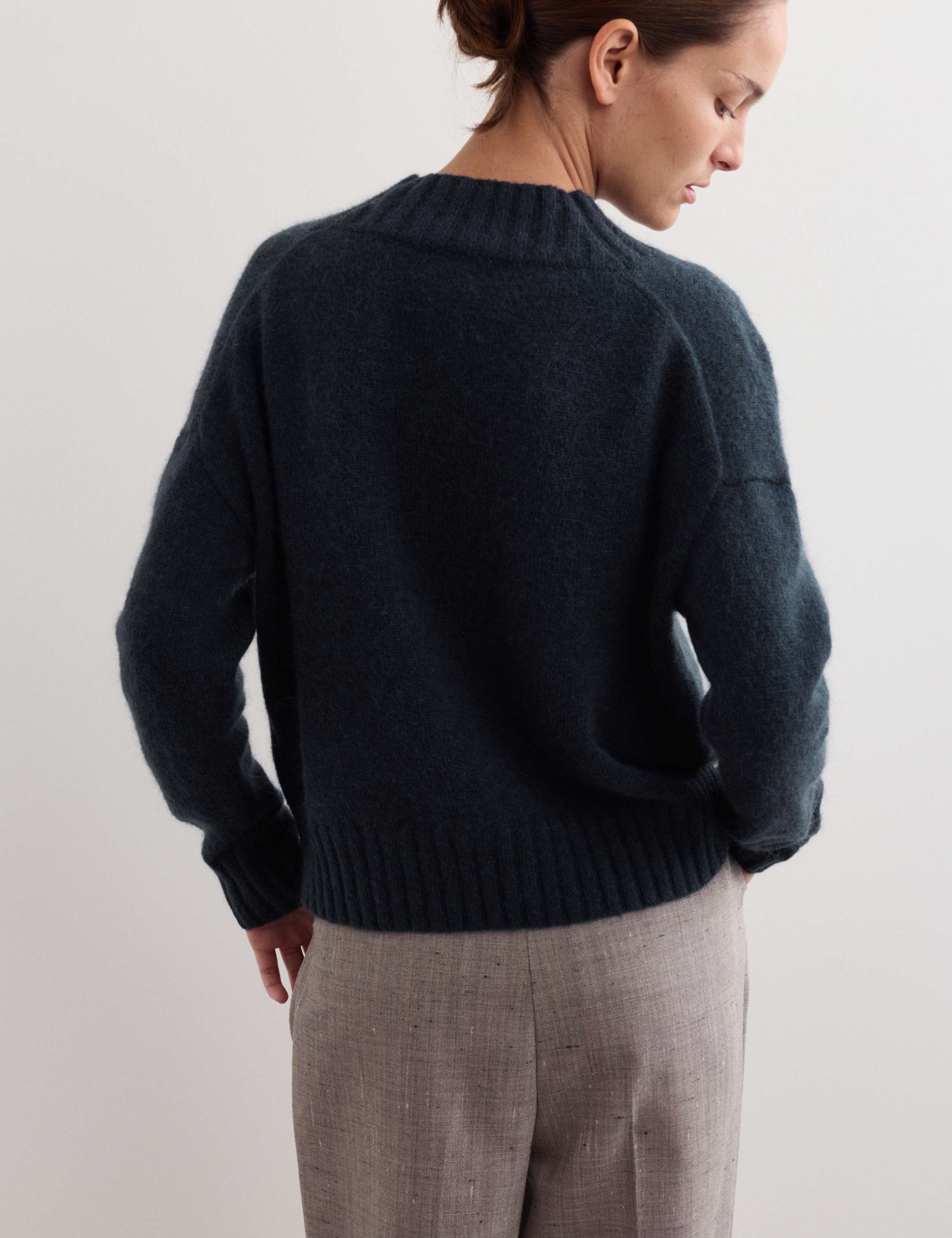 Mohair Blend V-Neck Jumper 7 of 8