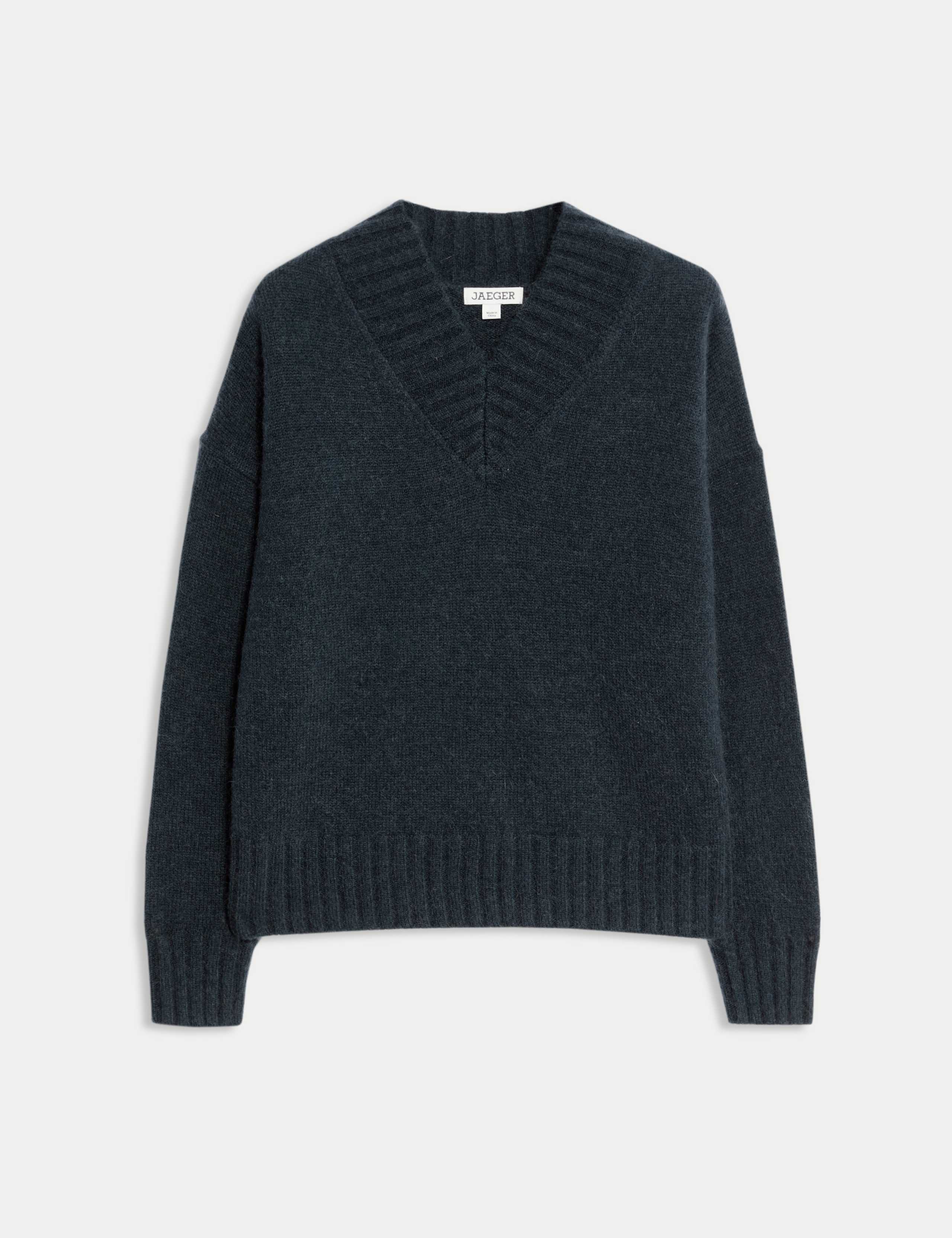 Mohair Blend V-Neck Jumper 2 of 8