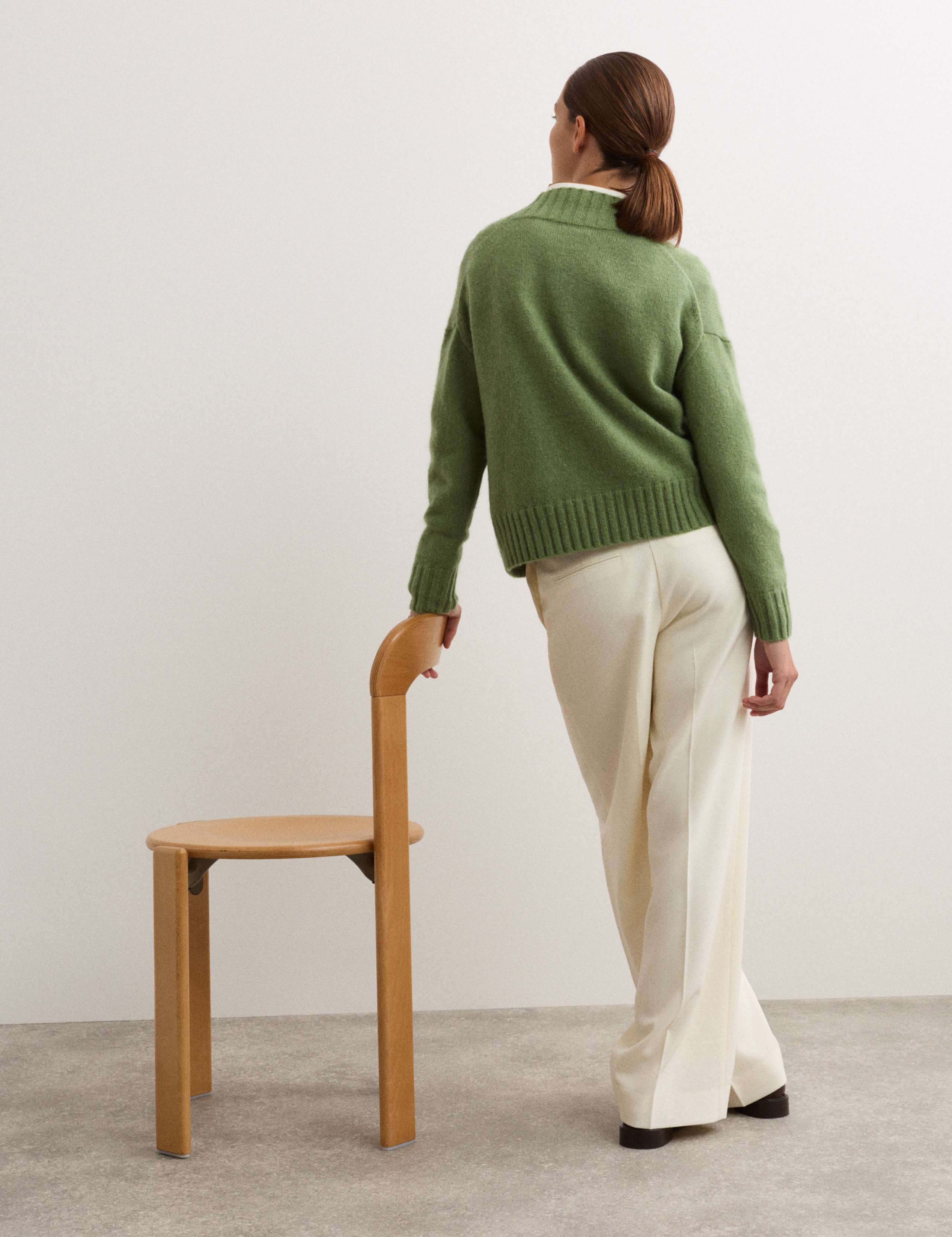 Mohair Blend V-Neck Jumper 7 of 8