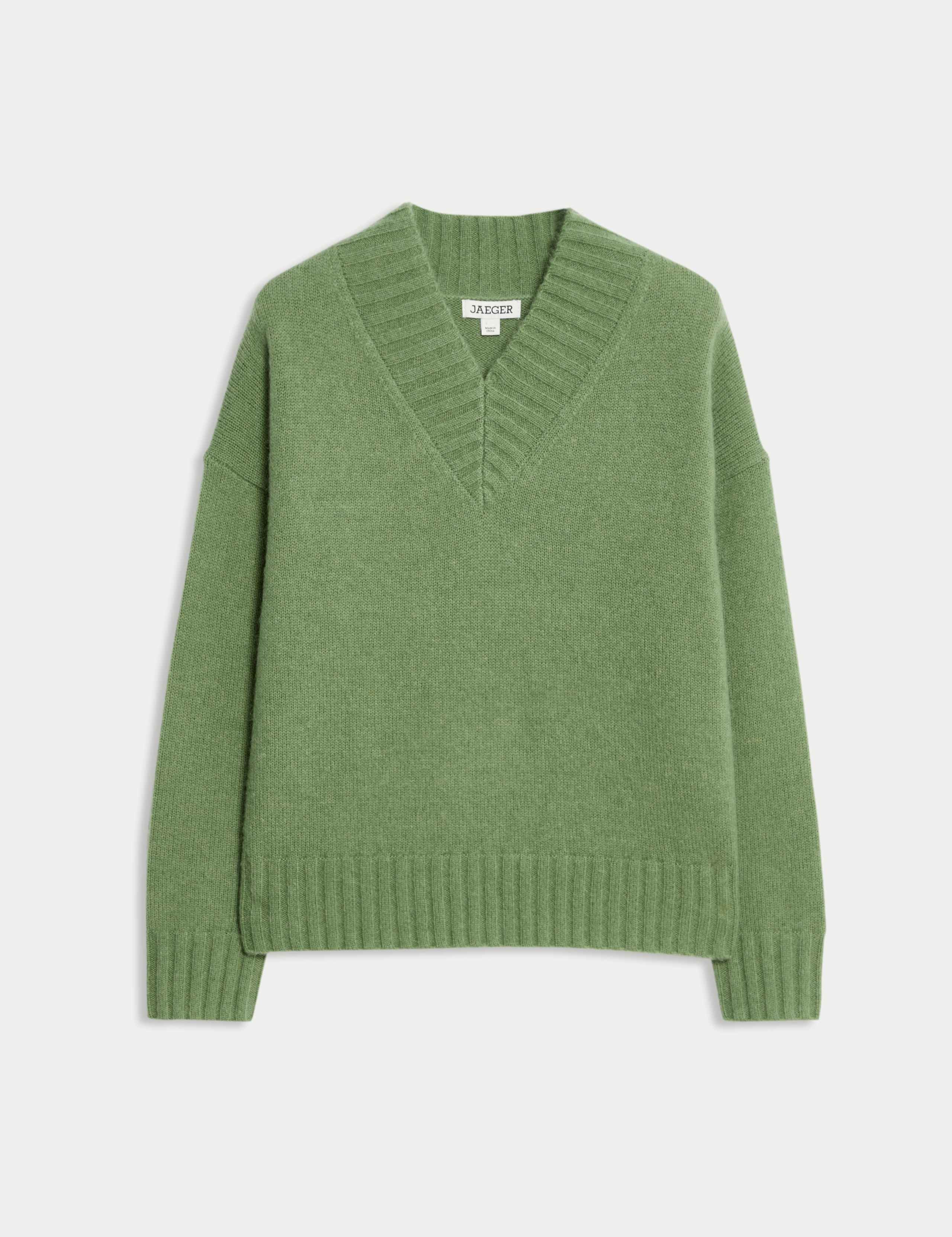 Mohair Blend V-Neck Jumper 2 of 8