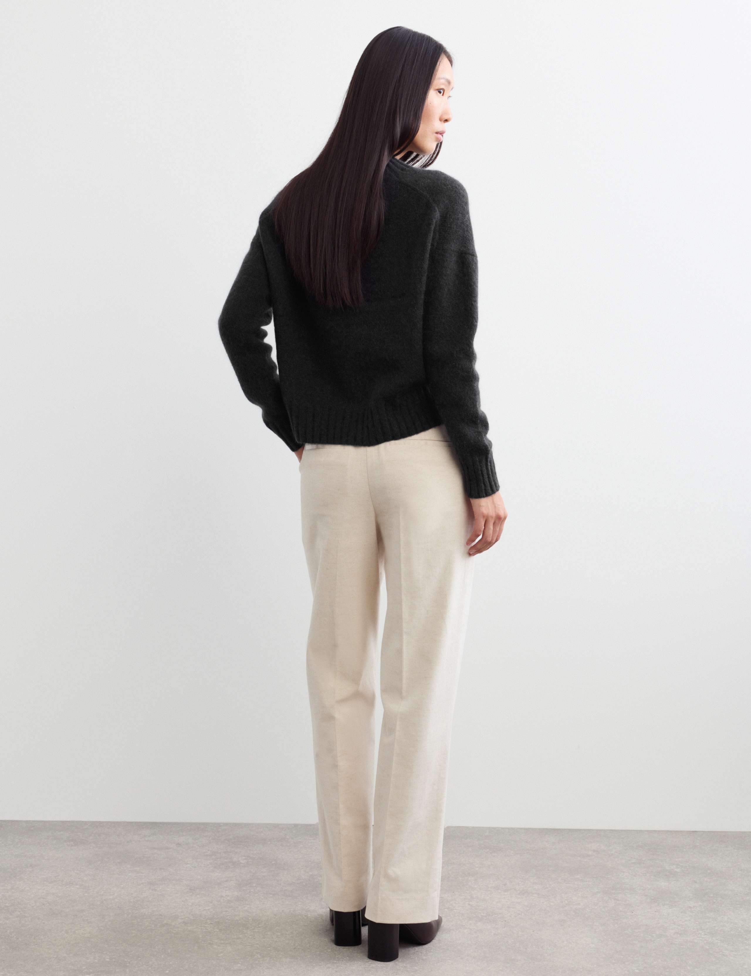 Mohair Blend V-Neck Jumper 7 of 7