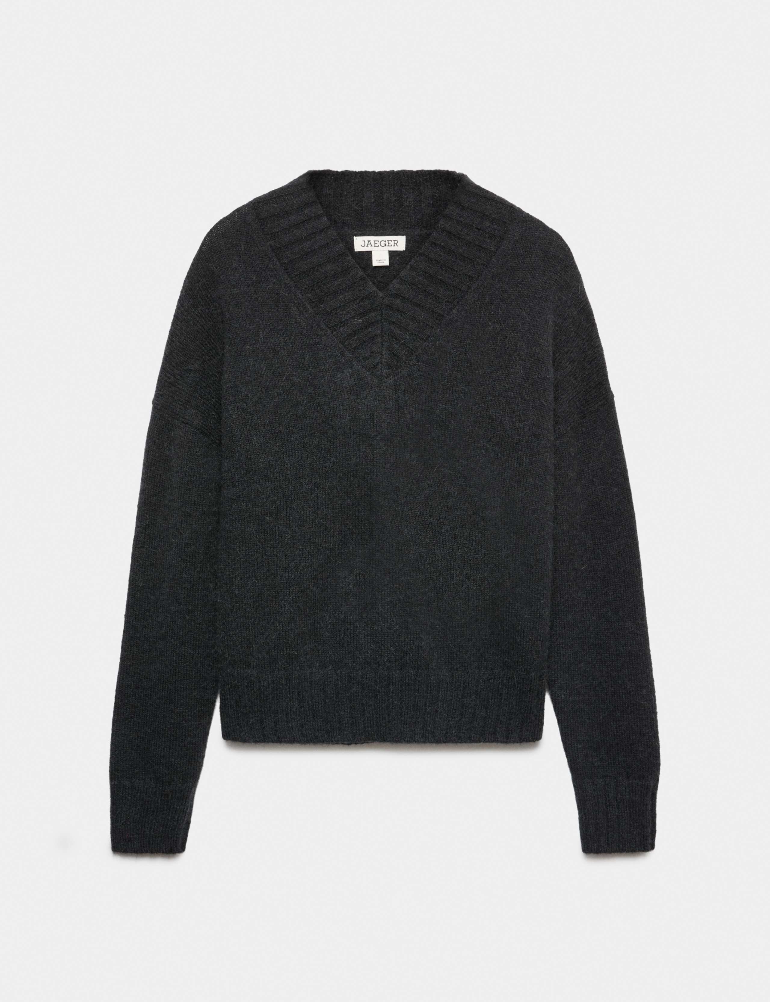 Mohair Blend V-Neck Jumper 2 of 7