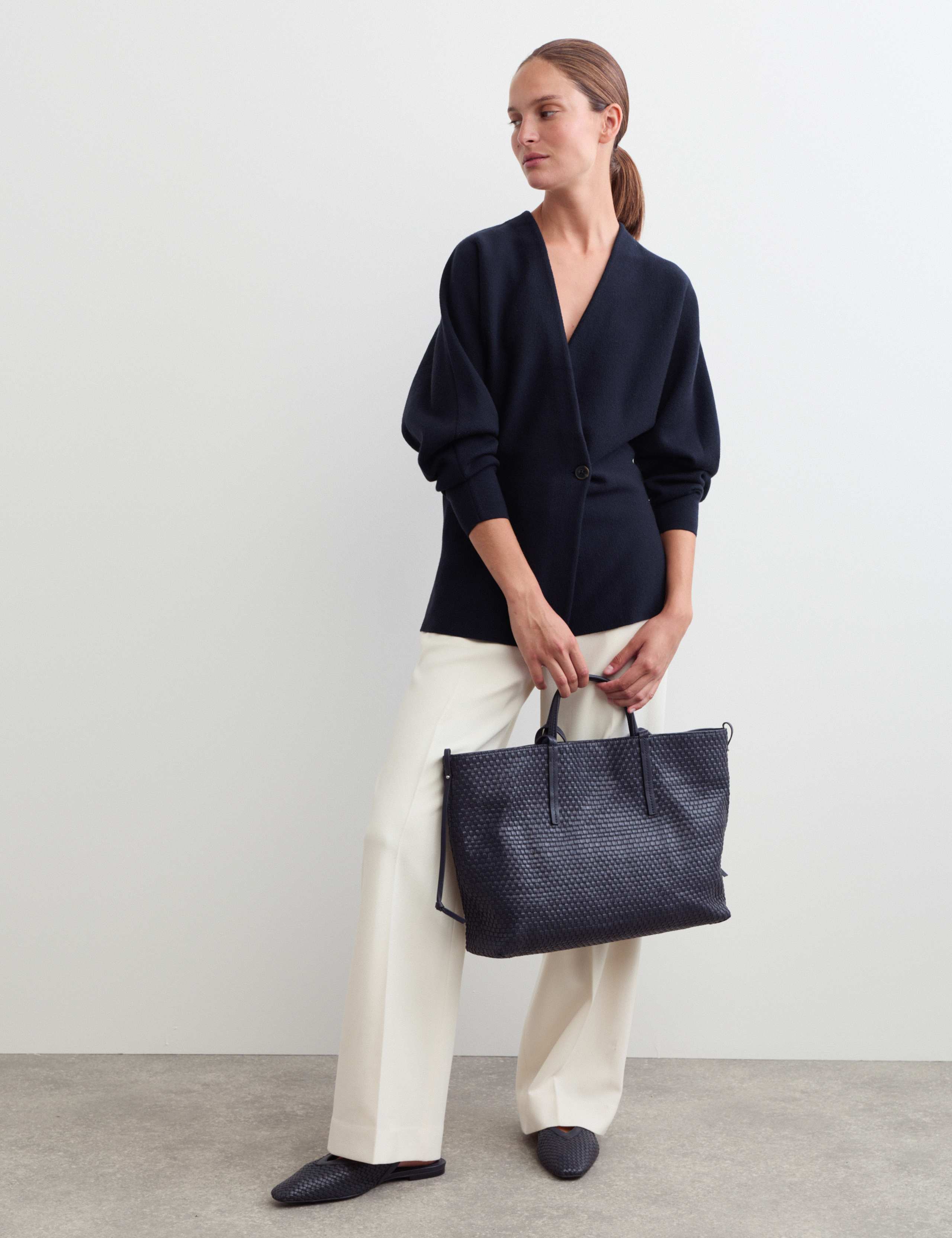 Pure Merino Wool Wrap Cardigan 3 of 7