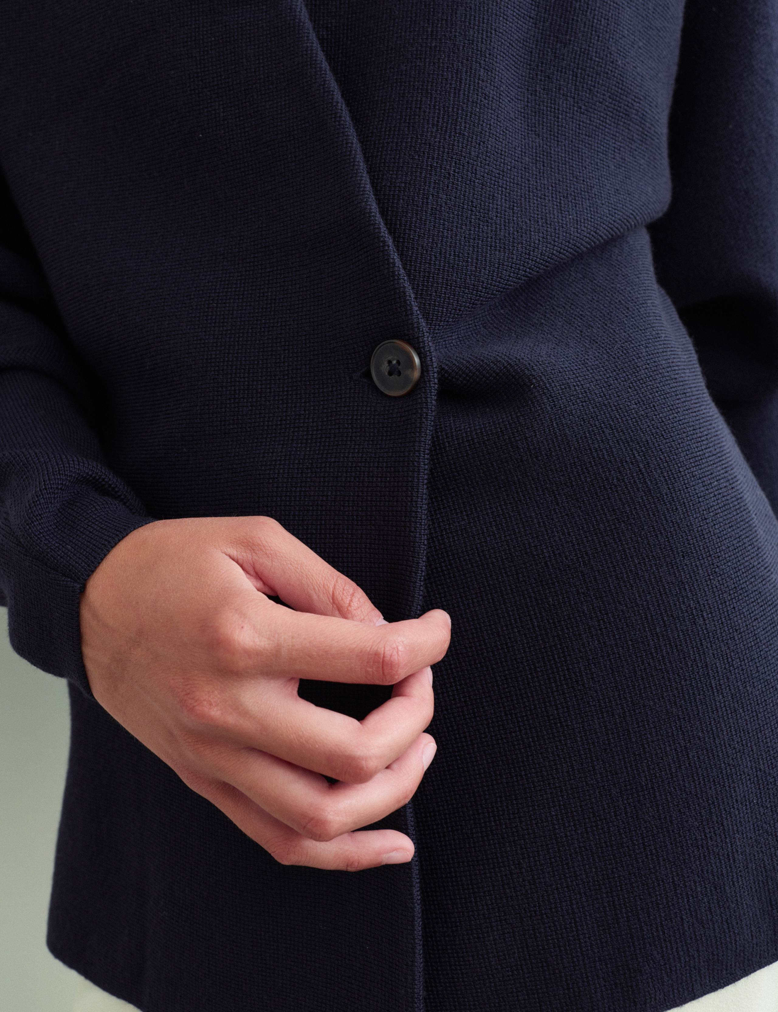 Pure Merino Wool Wrap Cardigan 5 of 7