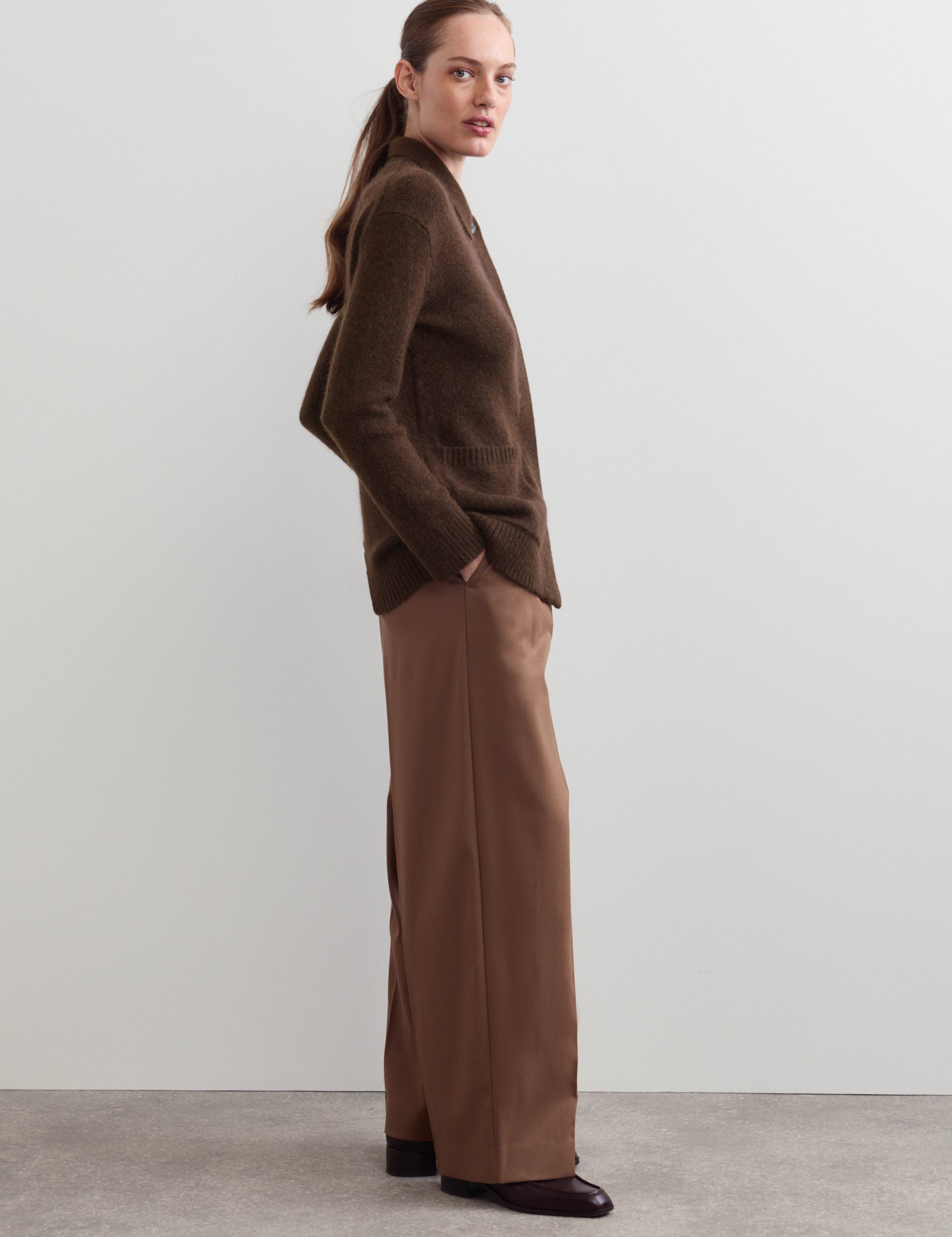 Collared Cardigan with Wool and Mohair 5 of 7