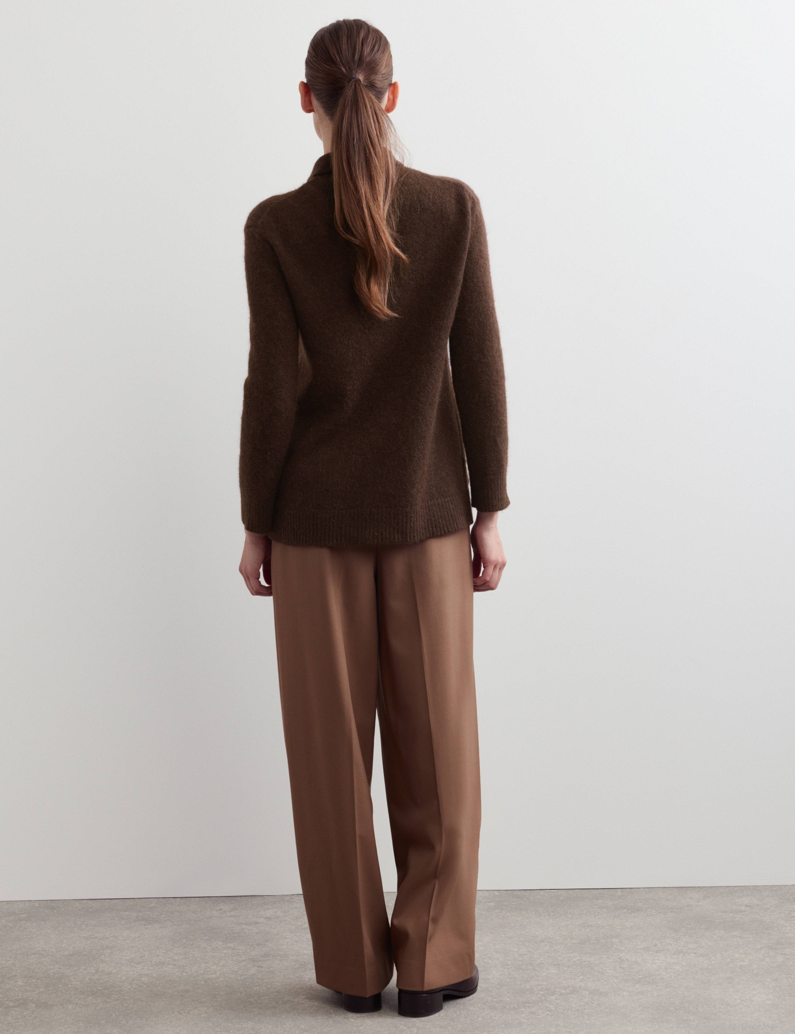 Collared Cardigan with Wool and Mohair 6 of 7