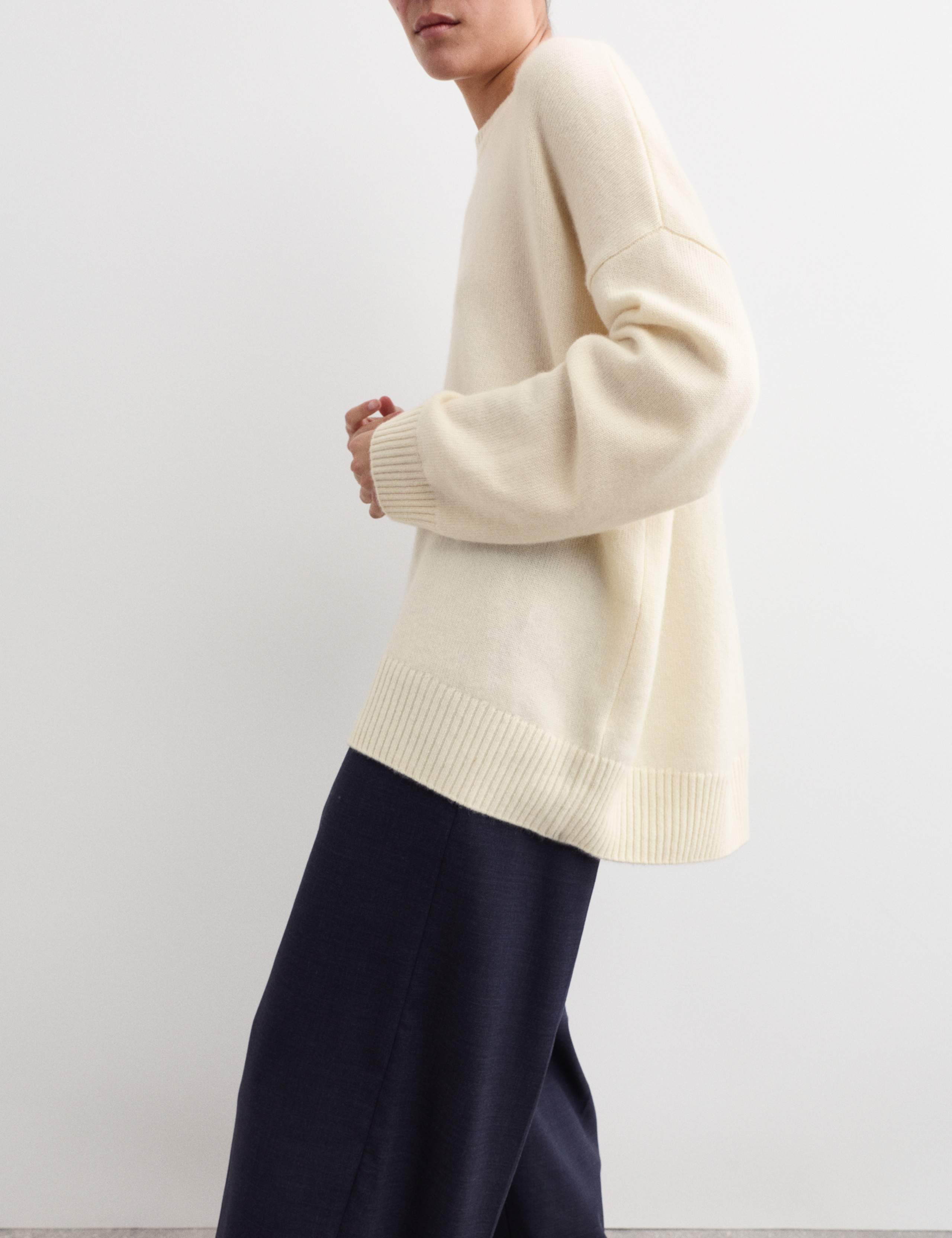 Pure Cashmere Crew Neck Jumper 6 of 8