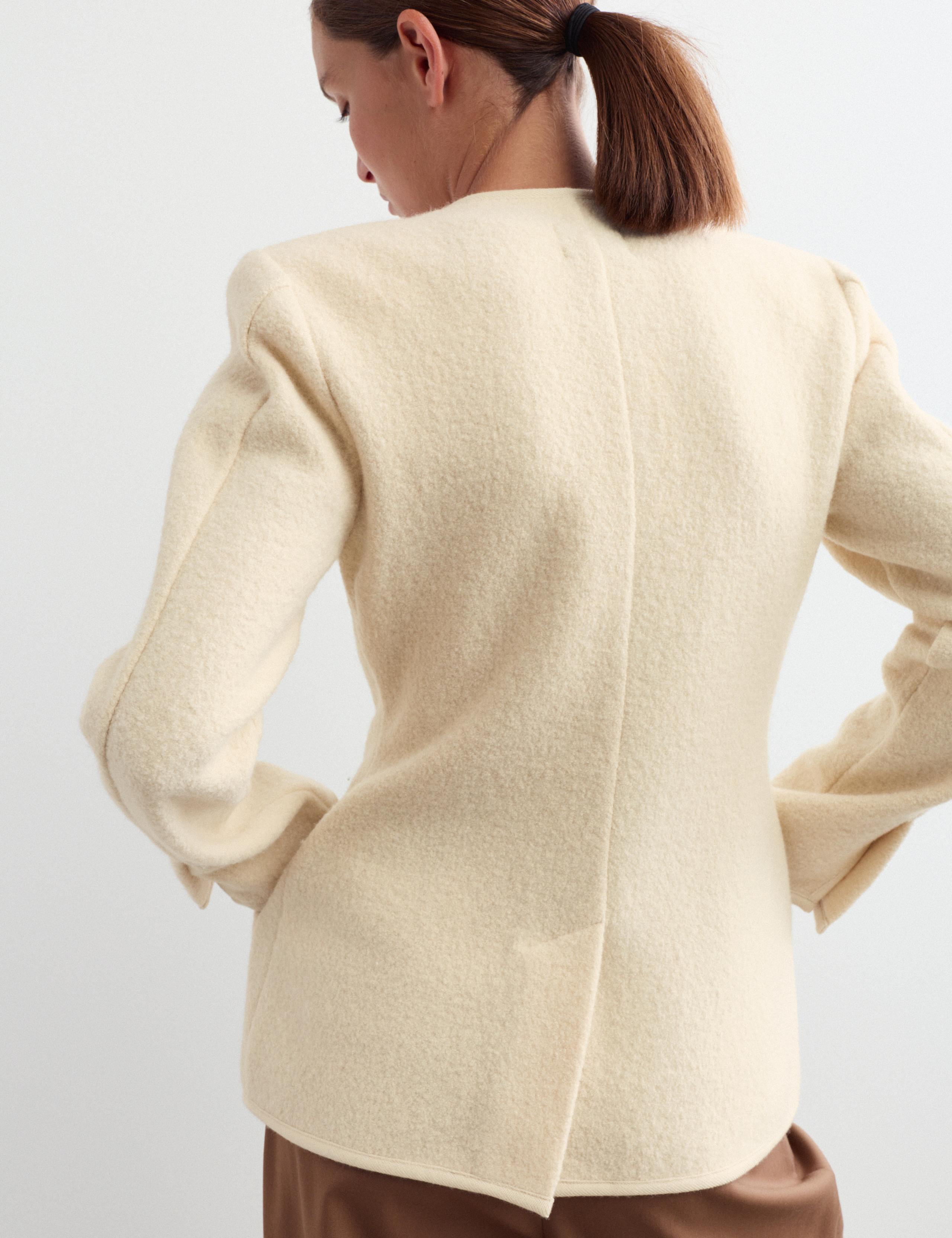 Pure Wool Waisted Slim Fit Jacket 5 of 7