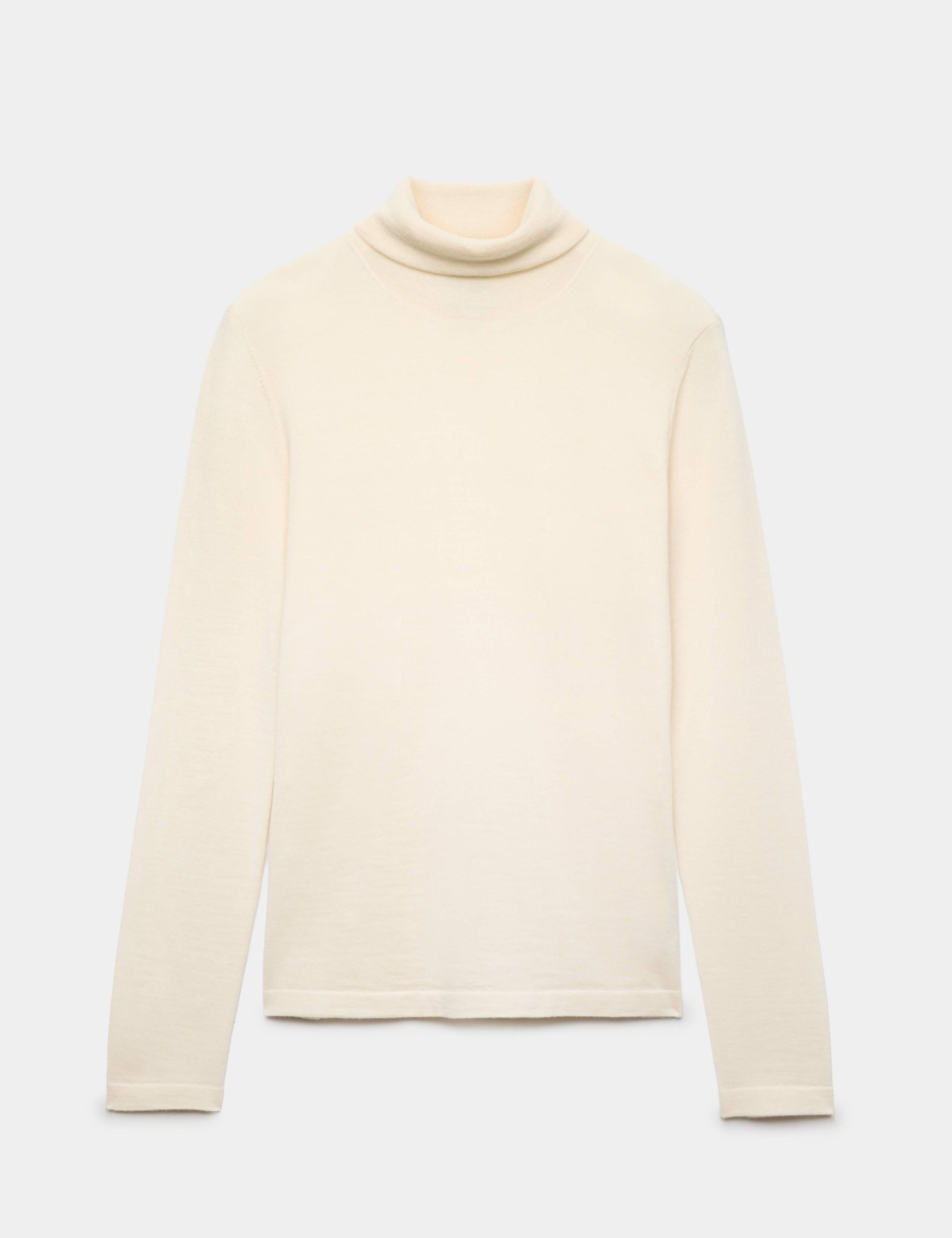 Wool with Cashmere Roll Neck Jumper 2 of 7