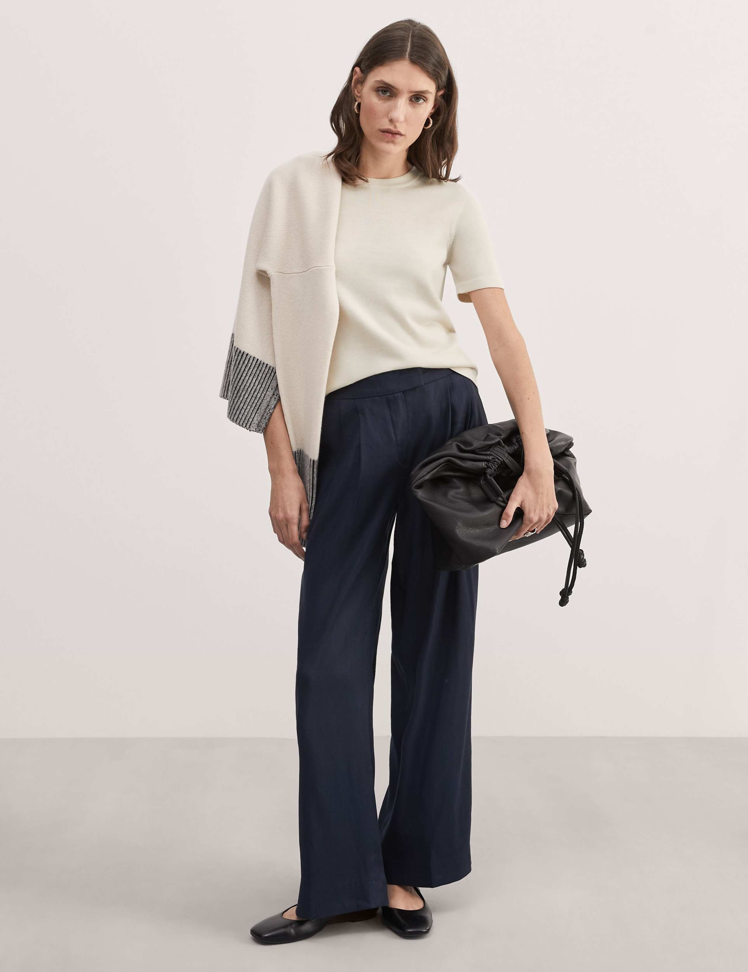 Wool Rich Knitted Top with Cashmere 3 of 6