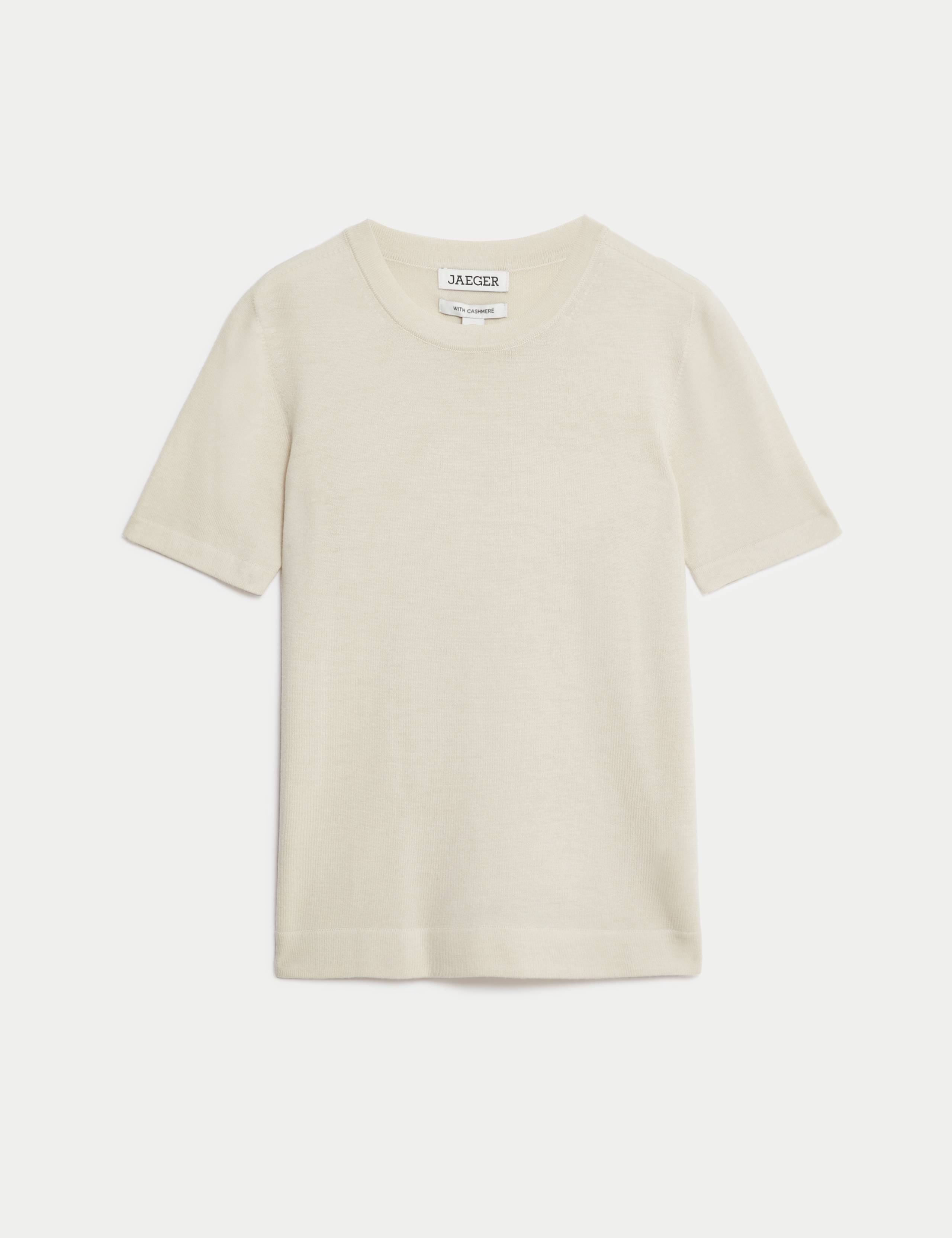 Wool Rich Knitted Top with Cashmere 2 of 6