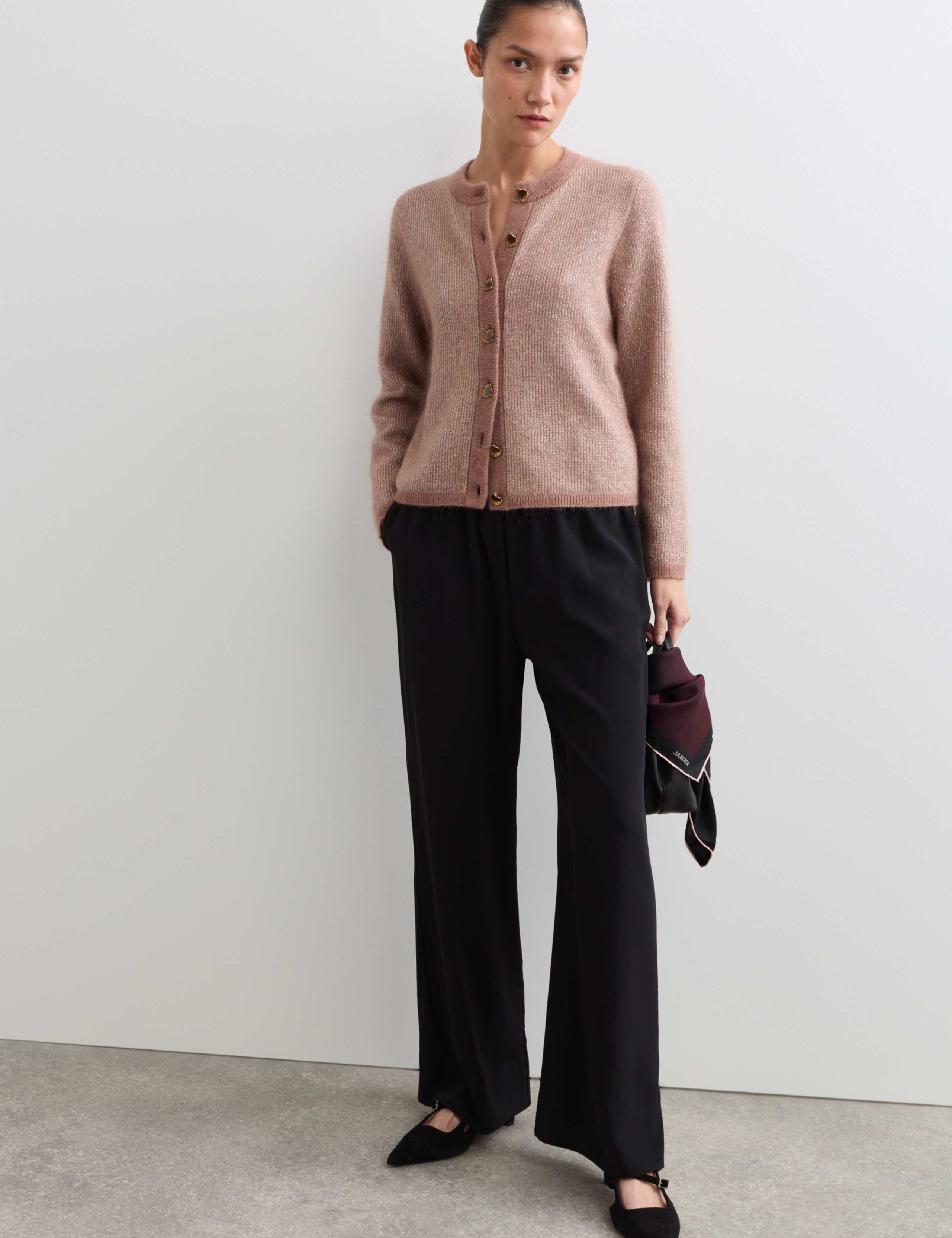 Sparkly Crew Neck with Mohair 1 of 6