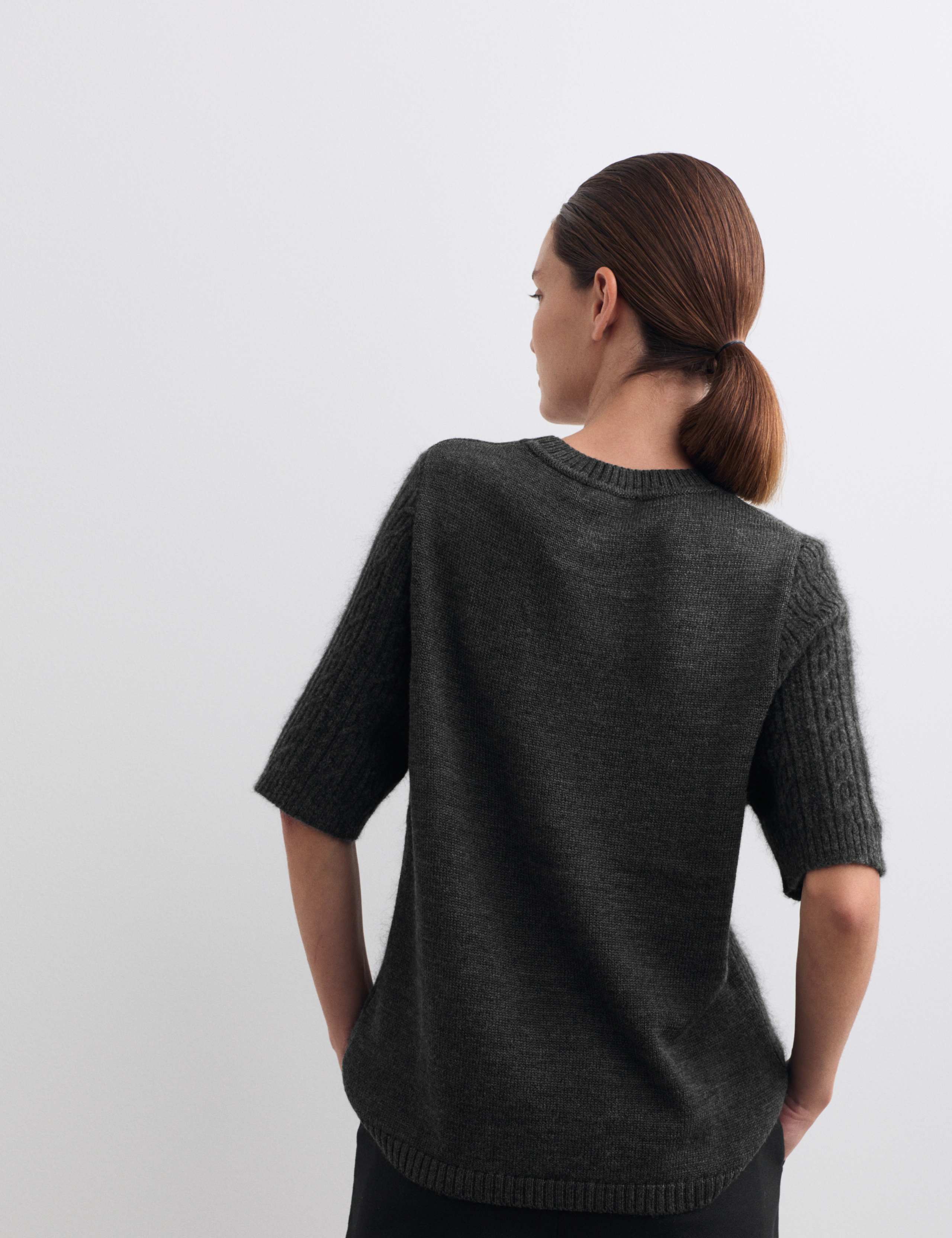 Wool Rich Knitted Top with Mohair 6 of 6