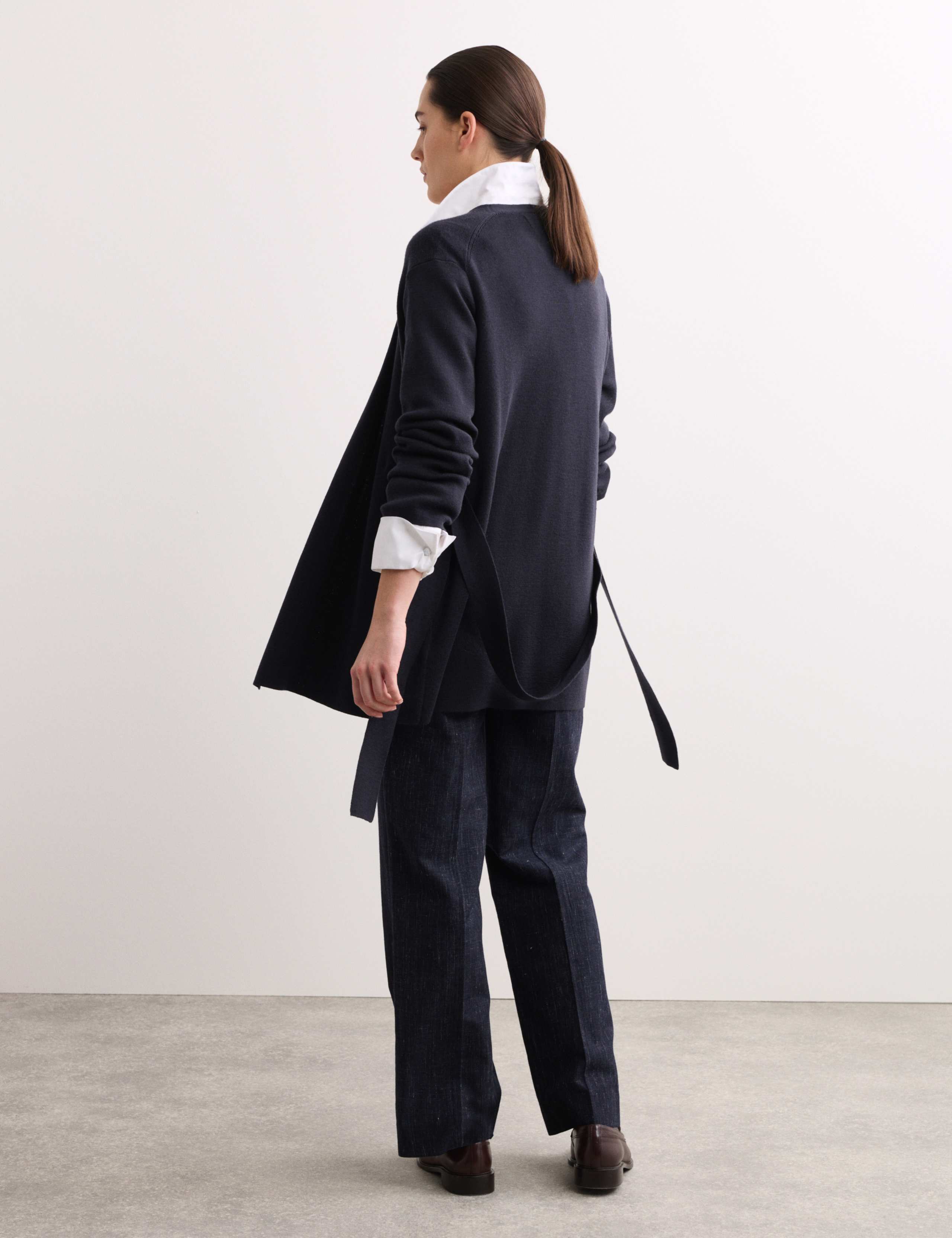 Pure Merino Wool Wrap cardigan 7 of 7