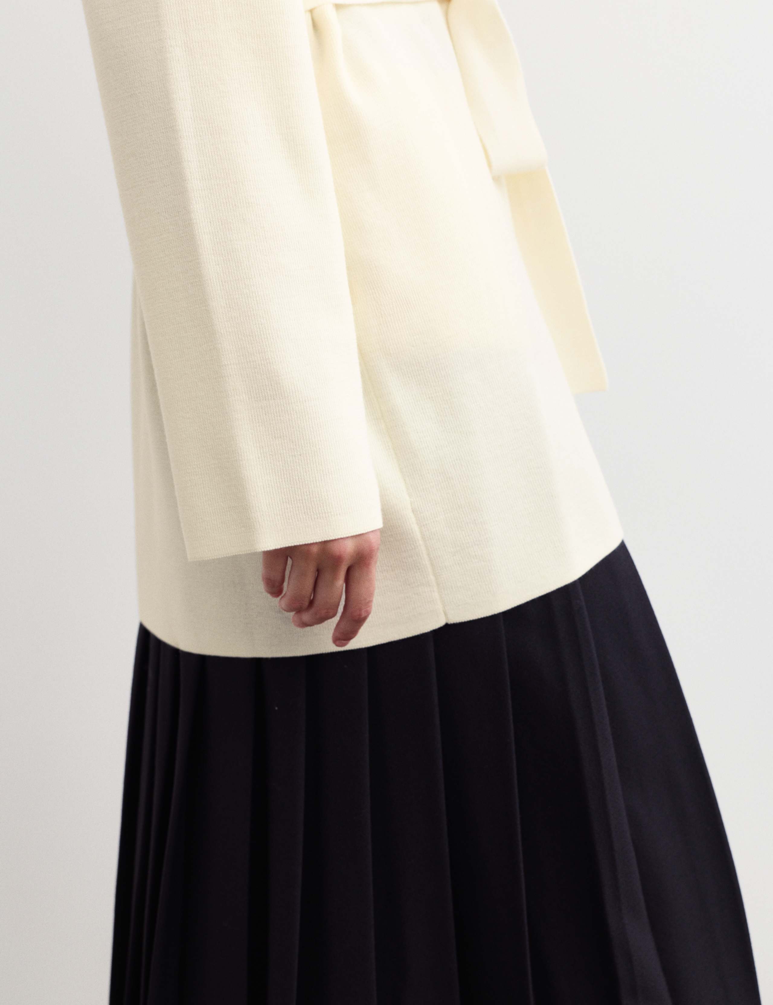 Pure Merino Wool Wrap cardigan 4 of 7