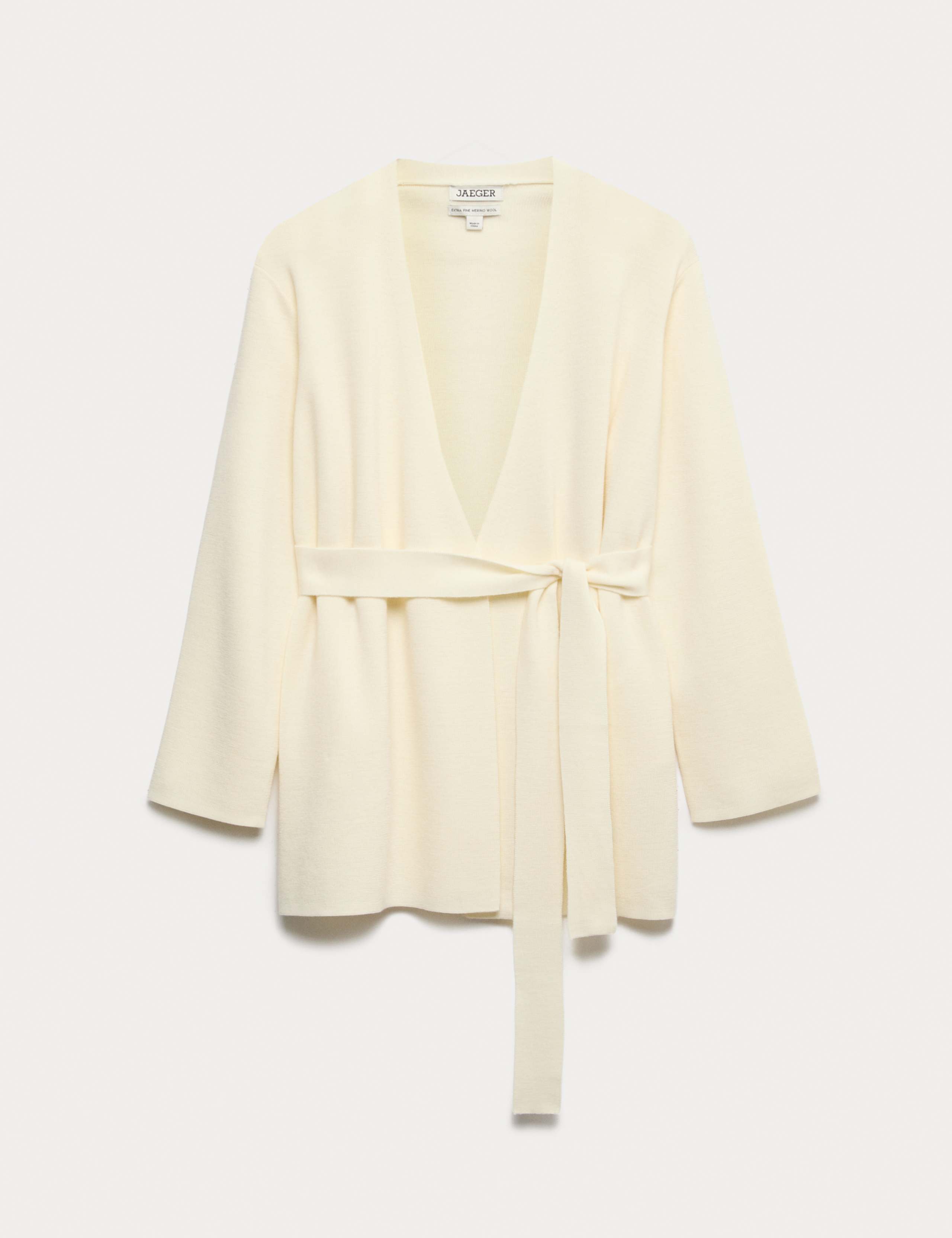 Pure Merino Wool Wrap cardigan 2 of 7