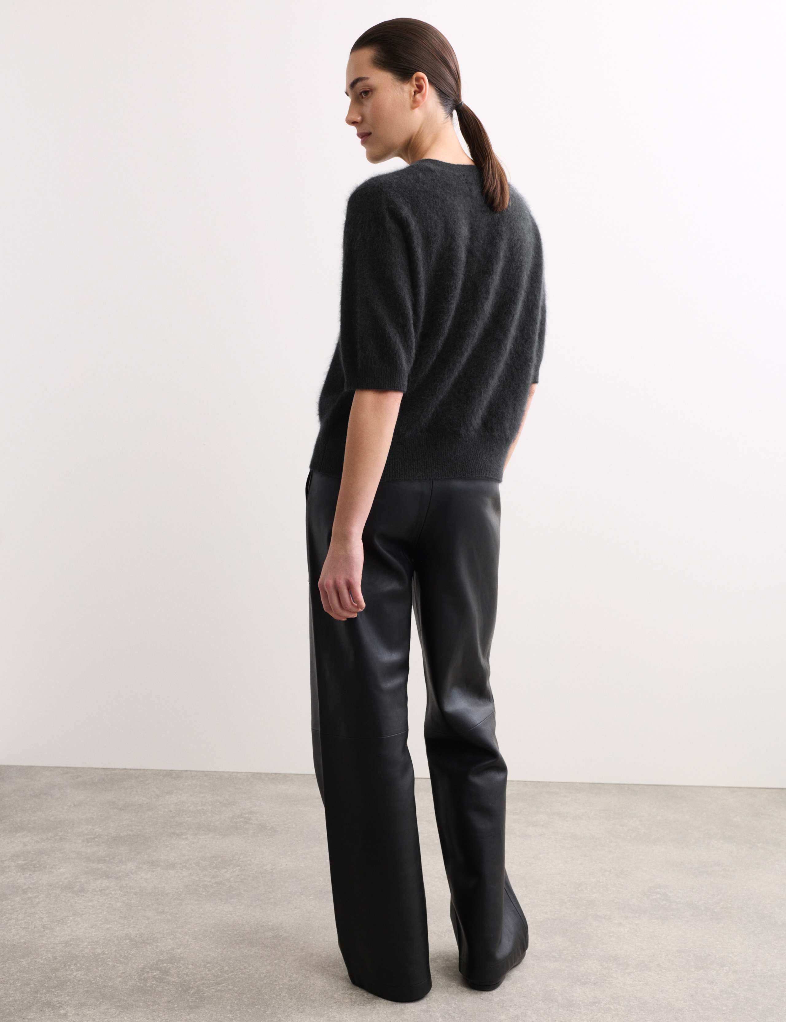 Pure Cashmere Short Sleeve Cardigan 6 of 6