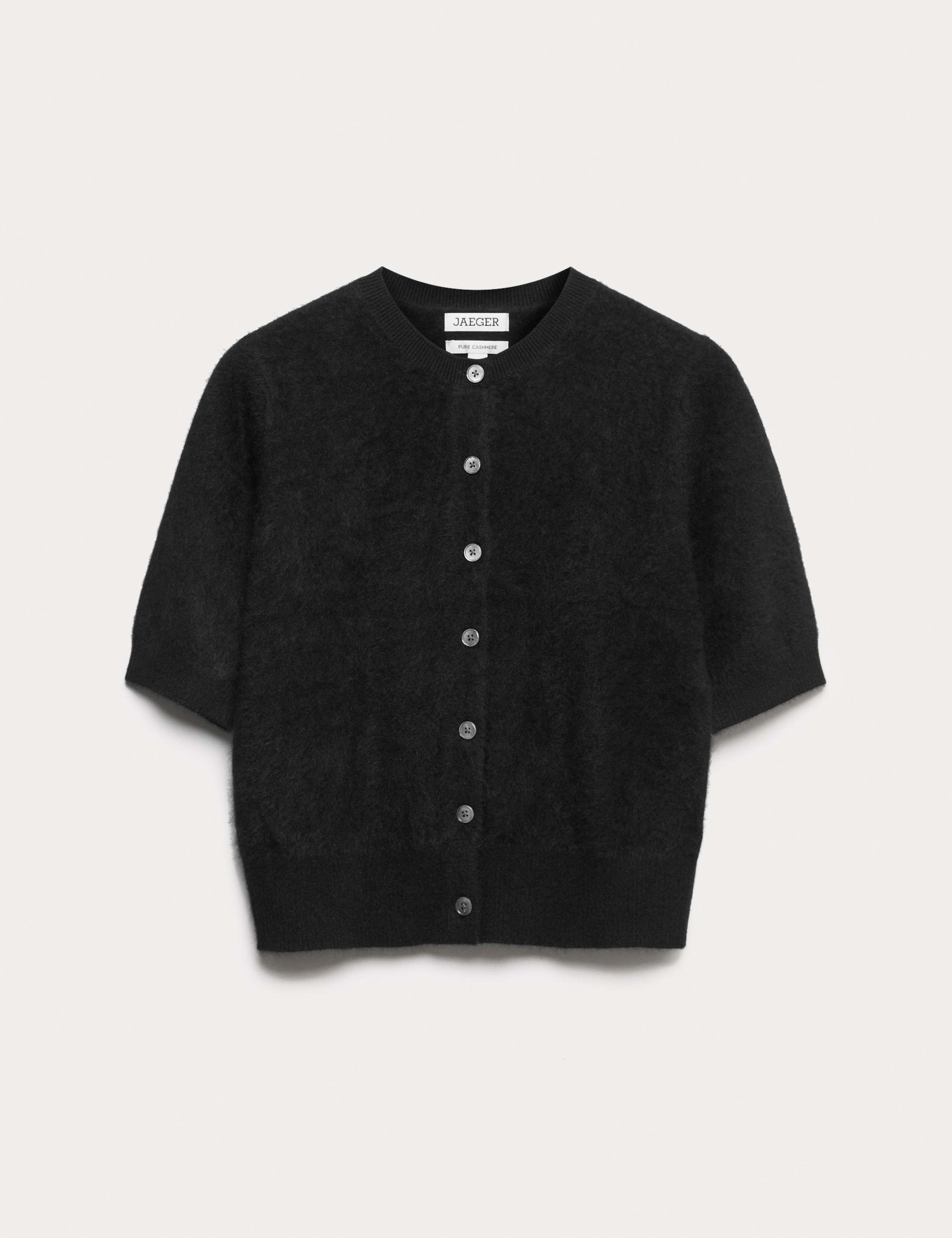 Pure Cashmere Short Sleeve Cardigan 1 of 1