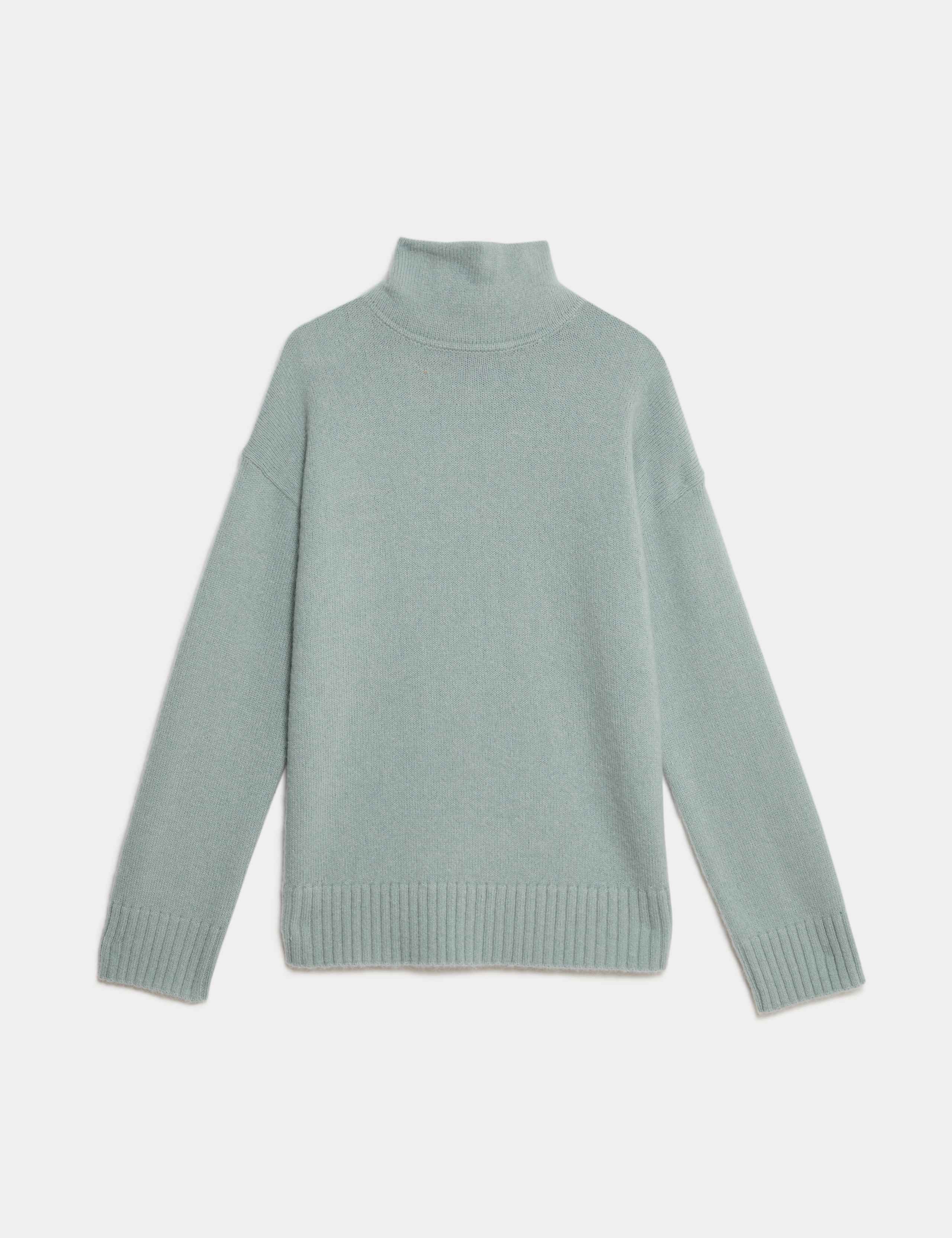 Mohair Blend Funnel Neck Jumper 2 of 7
