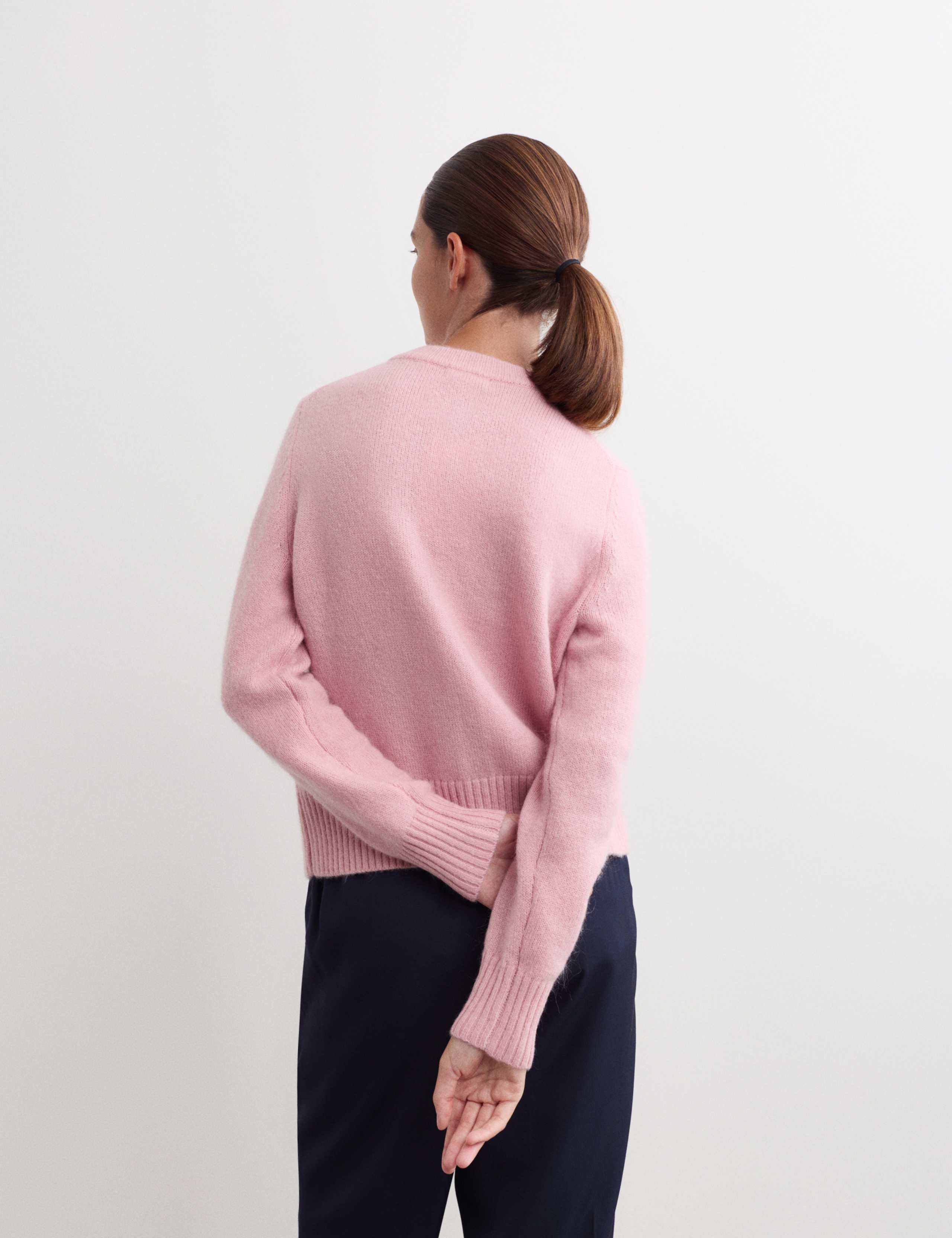 Mohair & Wool Blend Textured Cardigan 6 of 6