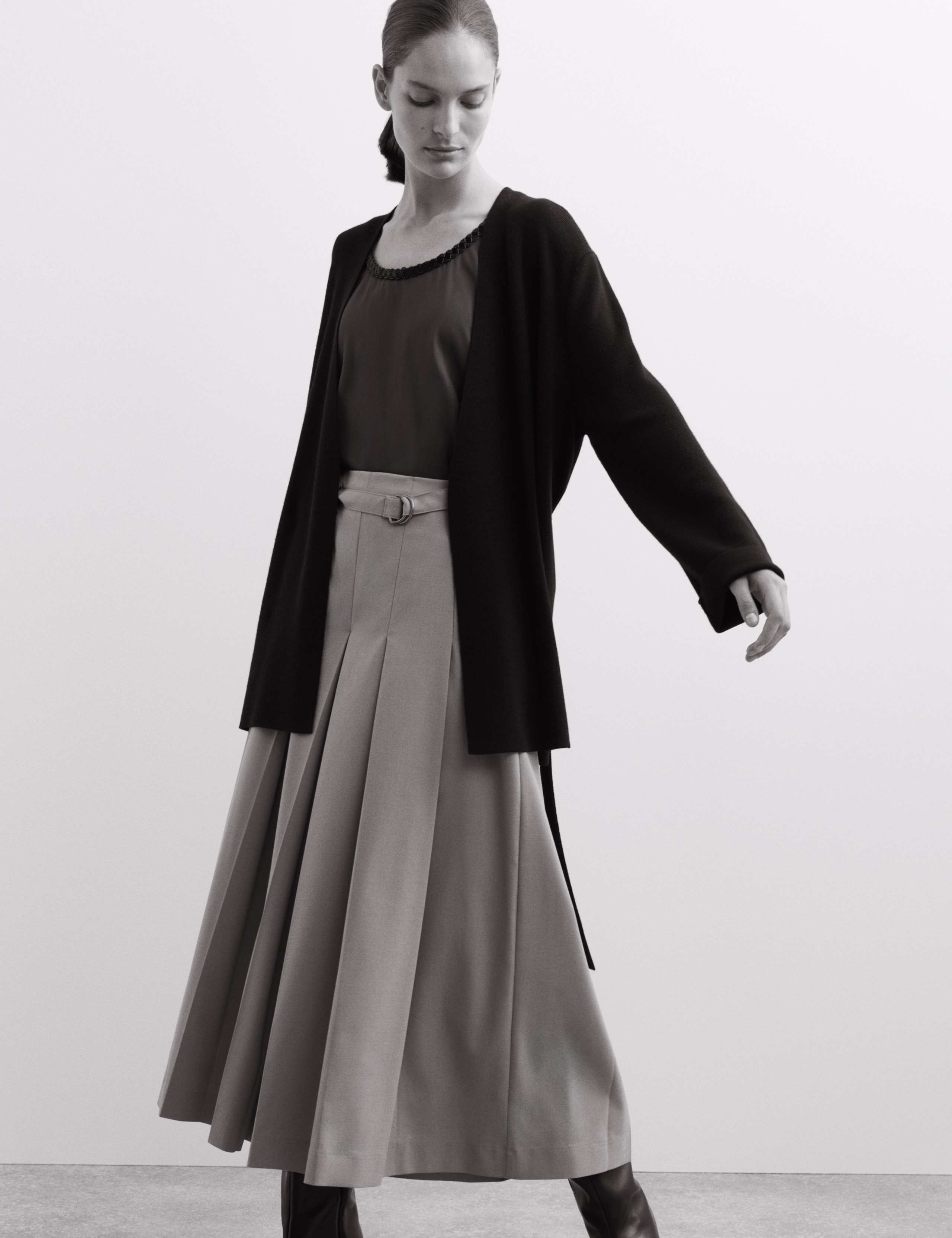 Pure Merino Wool Wrap Cardigan 4 of 6