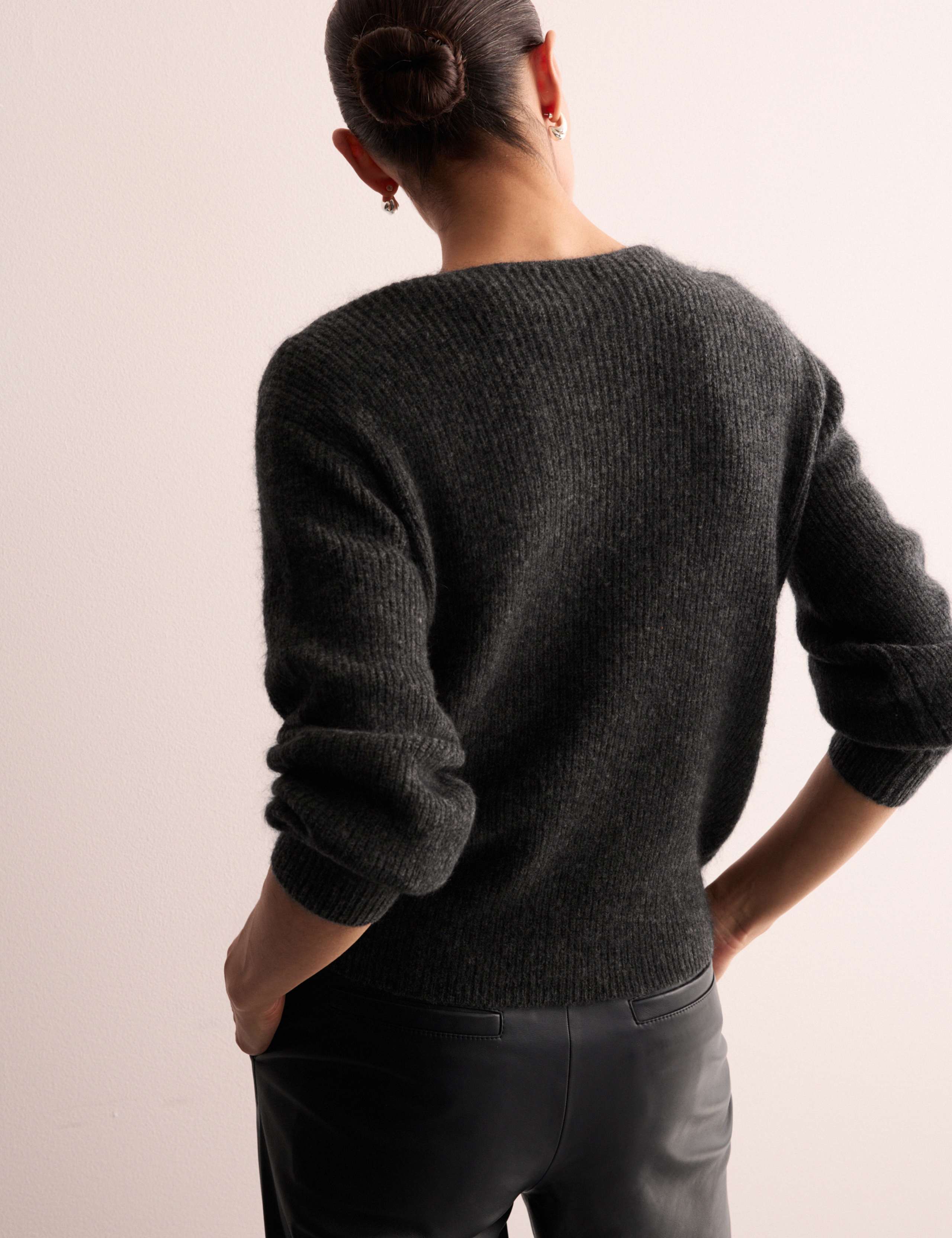 Mohair Blend Wrap Jumper 5 of 7