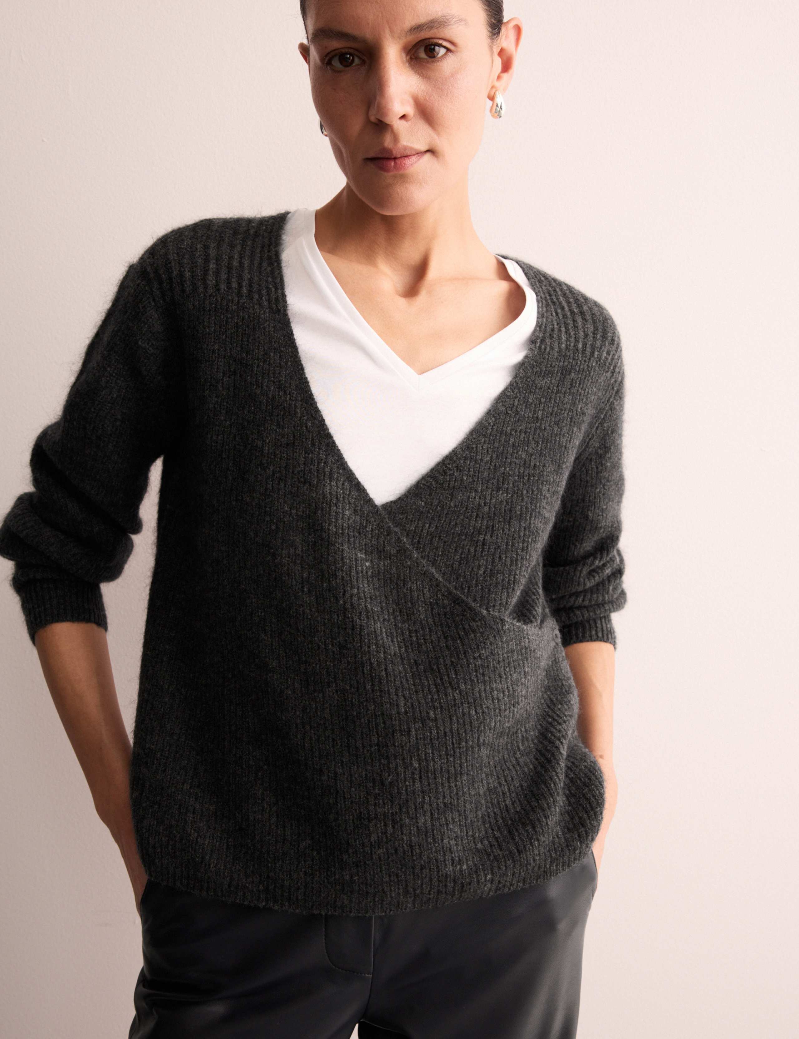 Mohair Blend Wrap Jumper 6 of 7