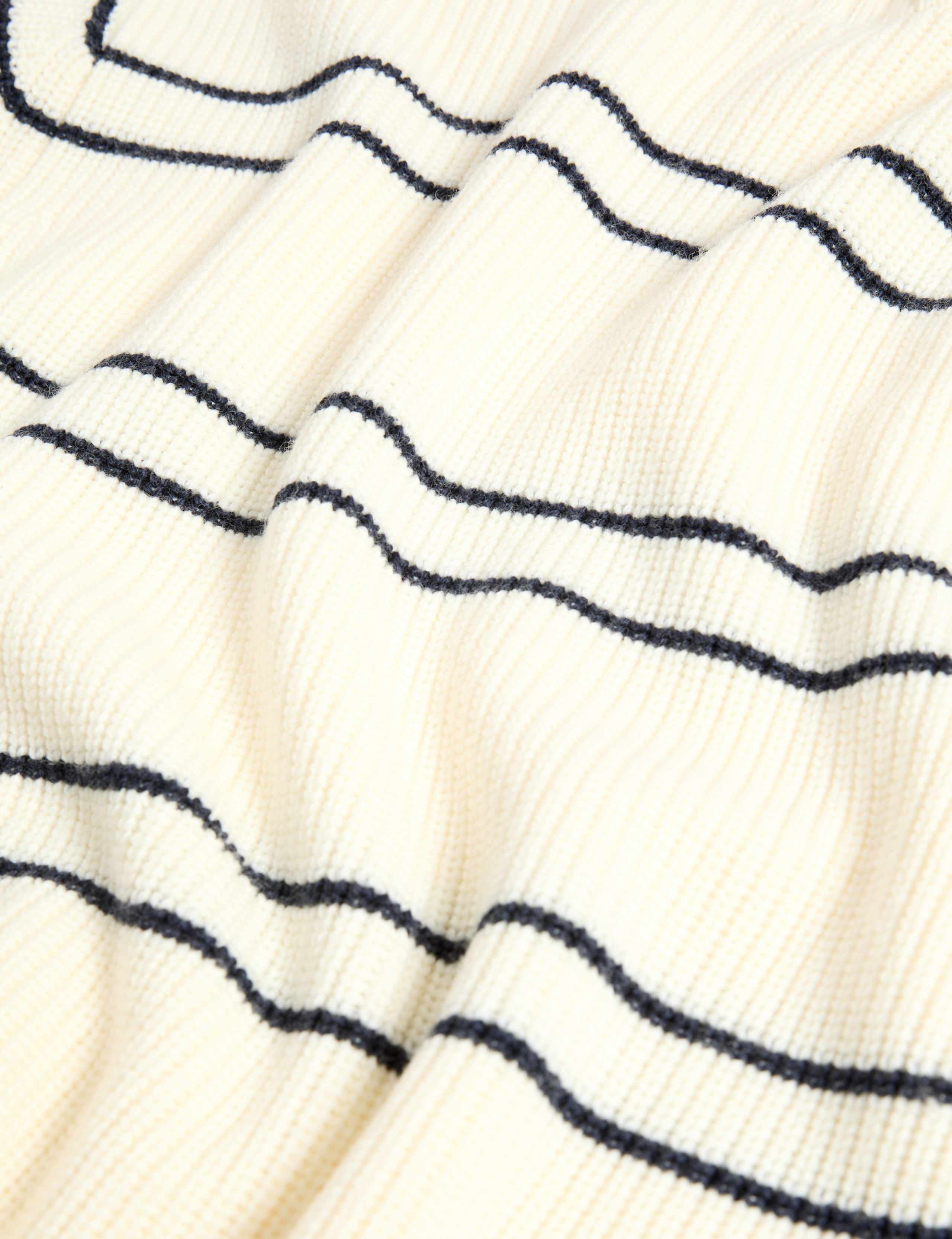 Pure Merino Wool Striped Jumper 7 of 7