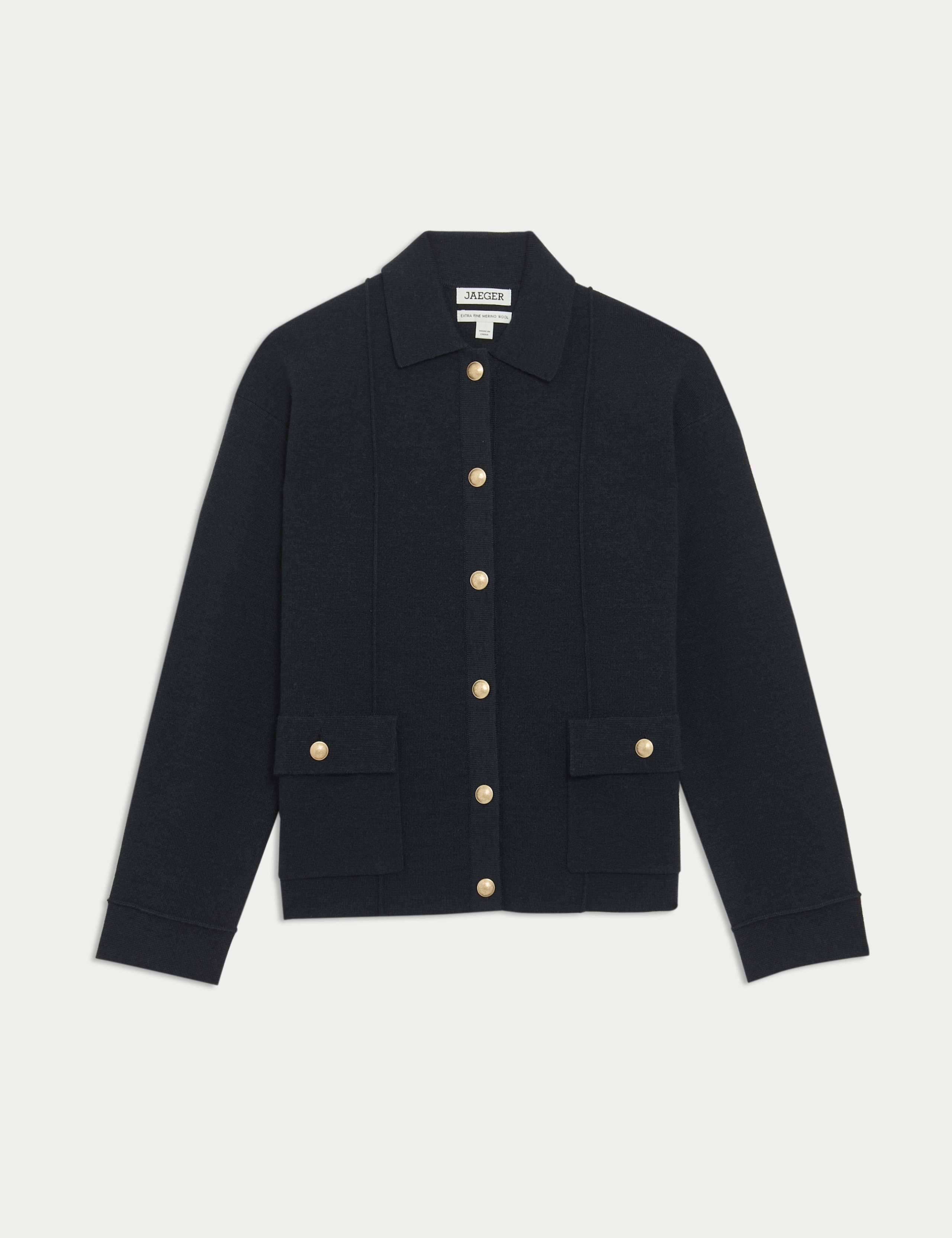 Pure Wool Knitted Jacket 2 of 7
