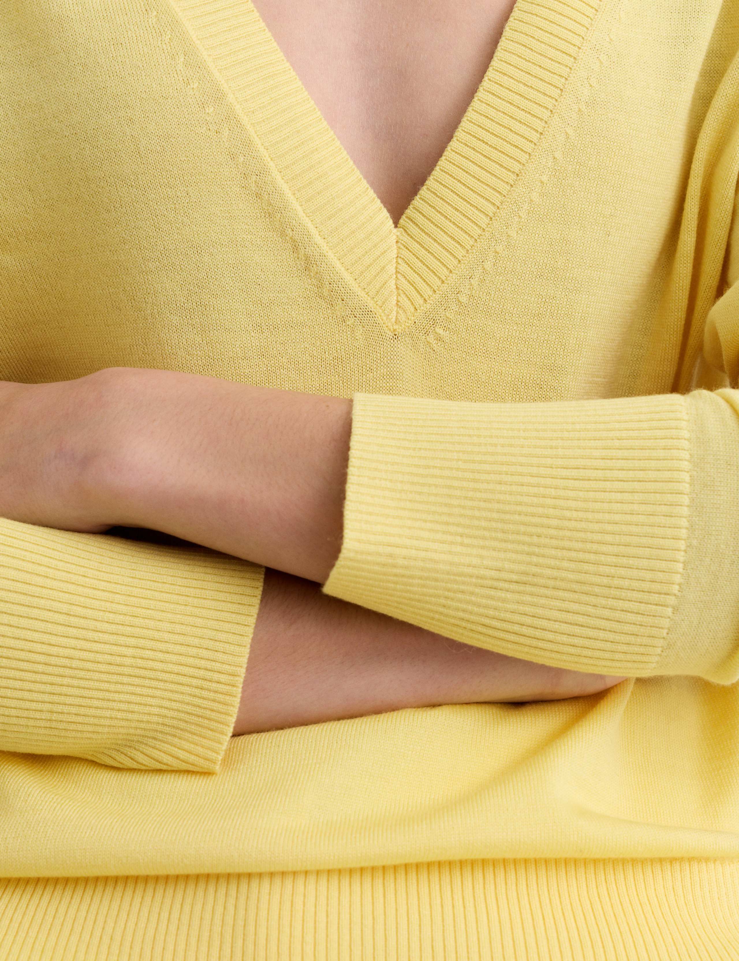 Pure Merino Wool V-Neck Jumper 3 of 8