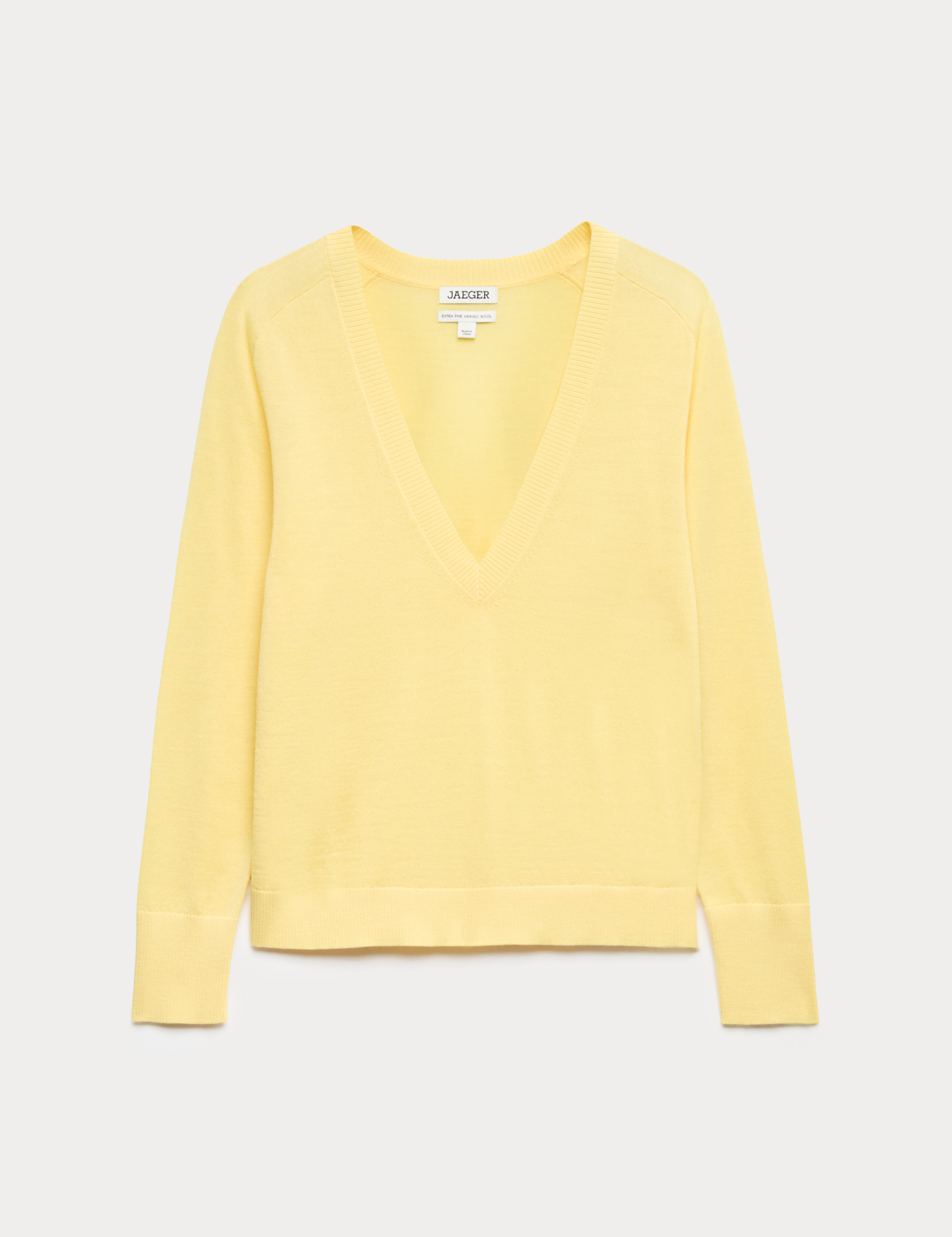 Pure Merino Wool V-Neck Jumper 2 of 8