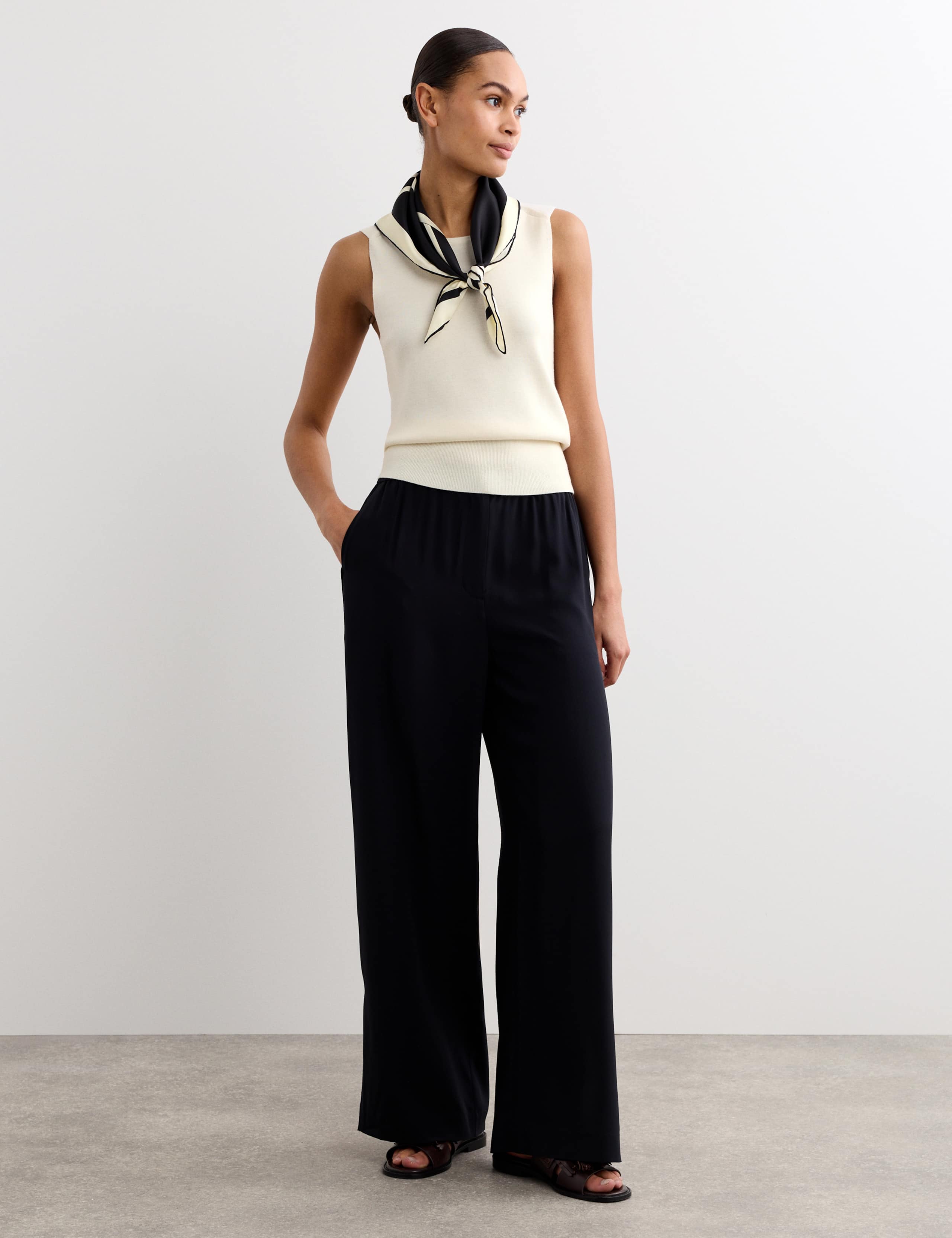 Pure Merino Wool Knitted Vest Top 7 of 7