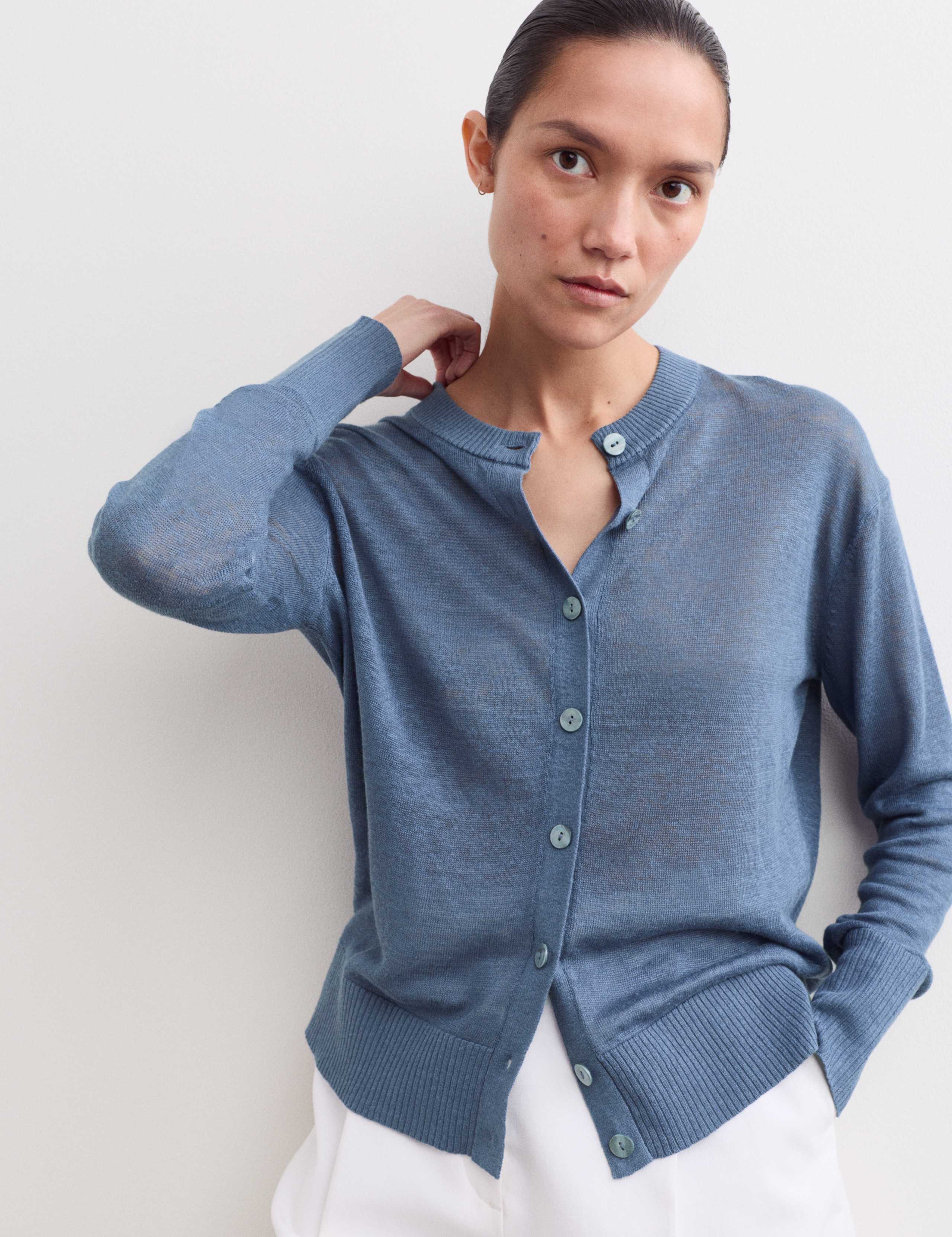 Pure Linen Cardigan 5 of 7