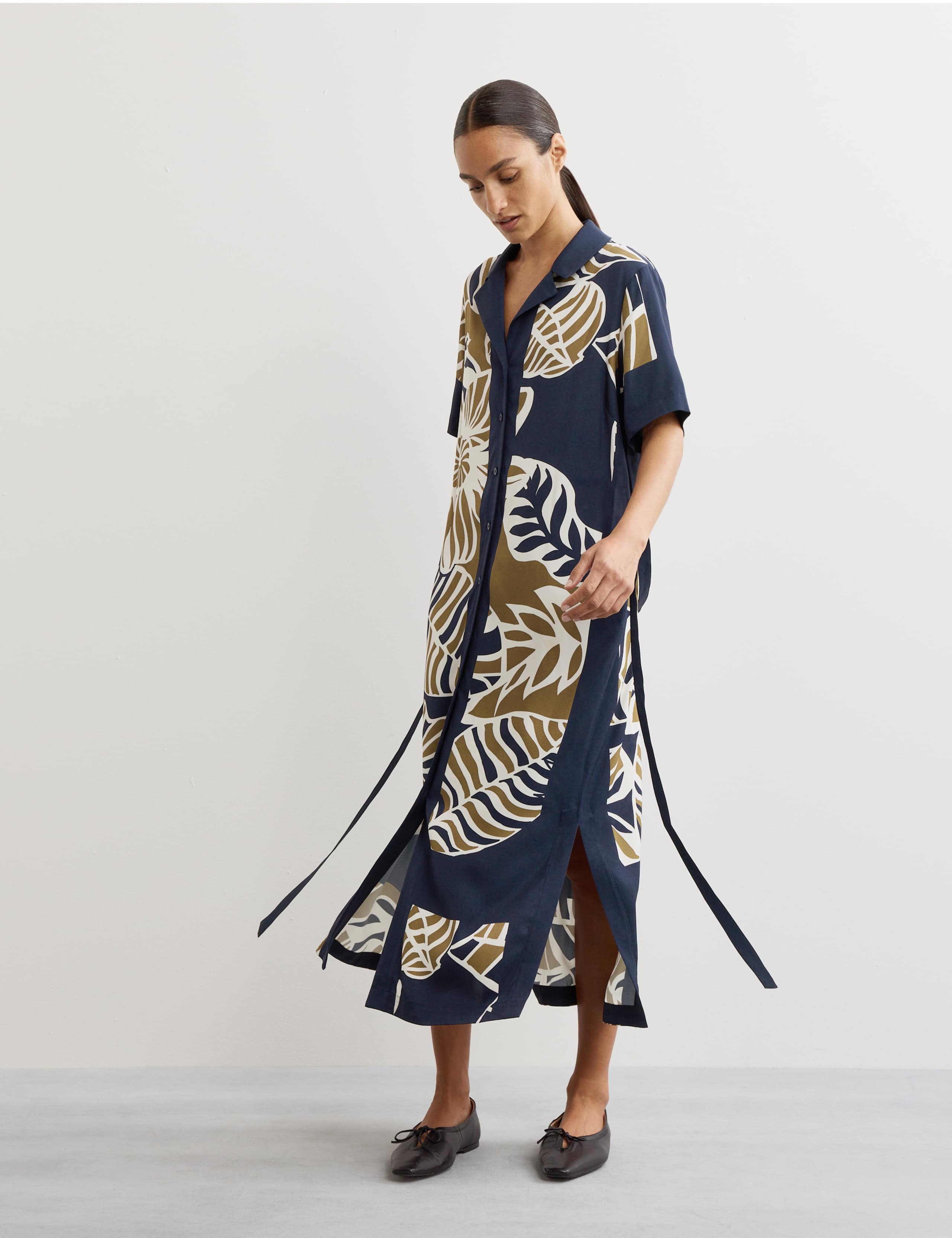 Botanical Print Dress 4 of 8