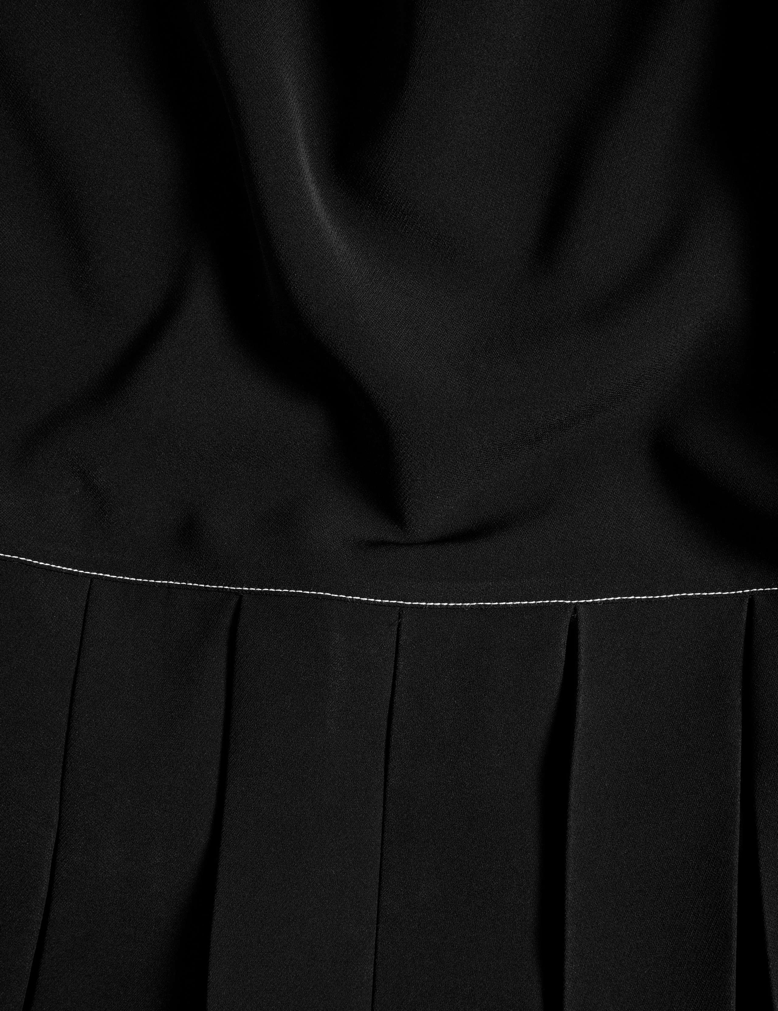 Crepe Box Pleat Shift Dress 8 of 8