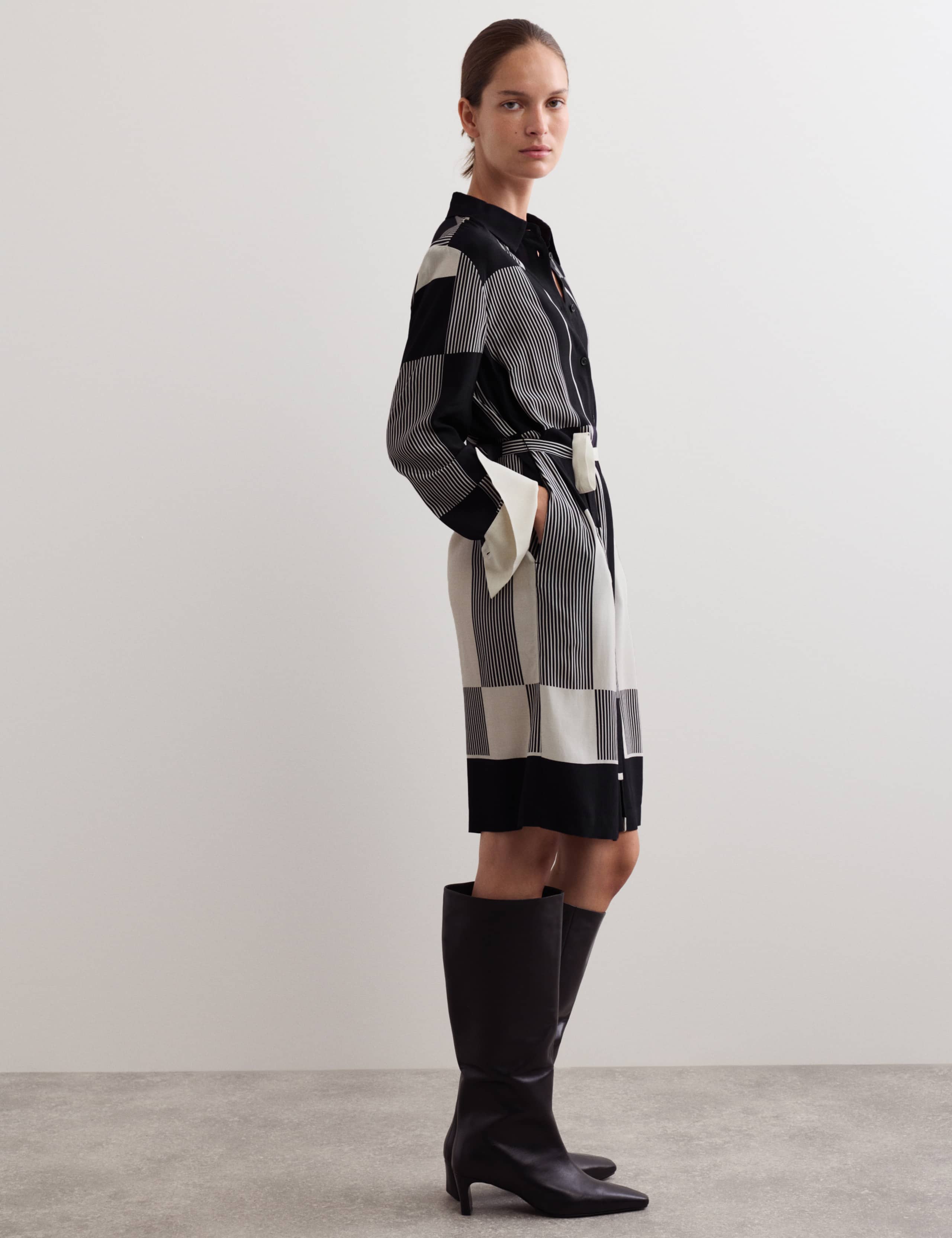 Block Print Shift Dress 5 of 7